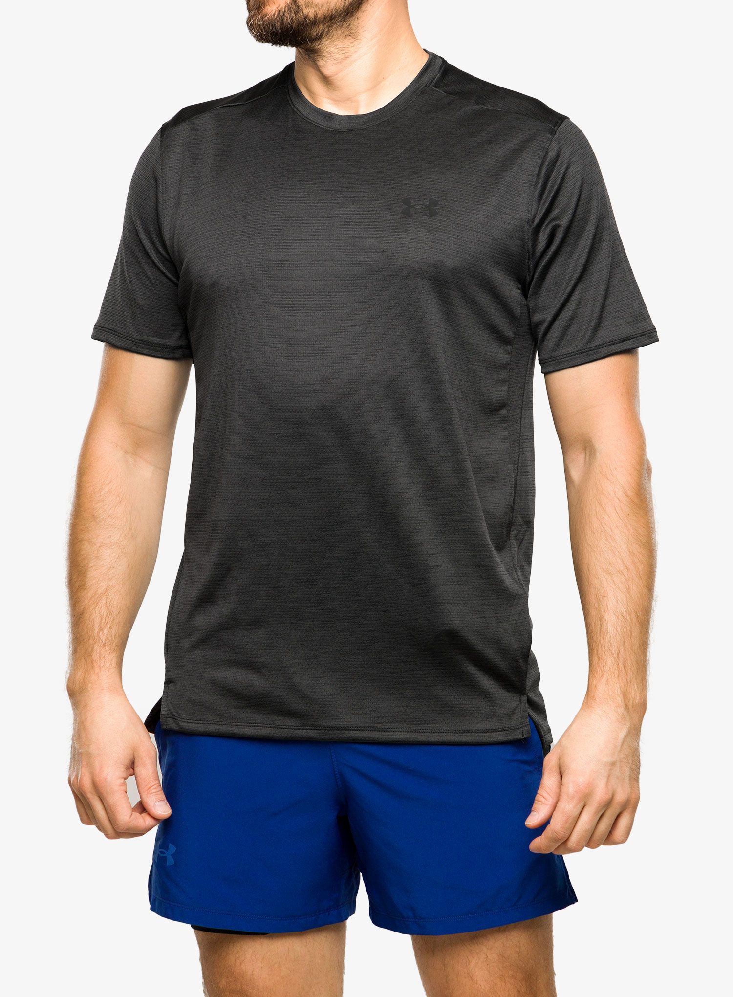 Sportovní tričko Under Armour Tech Vent SS - black/black