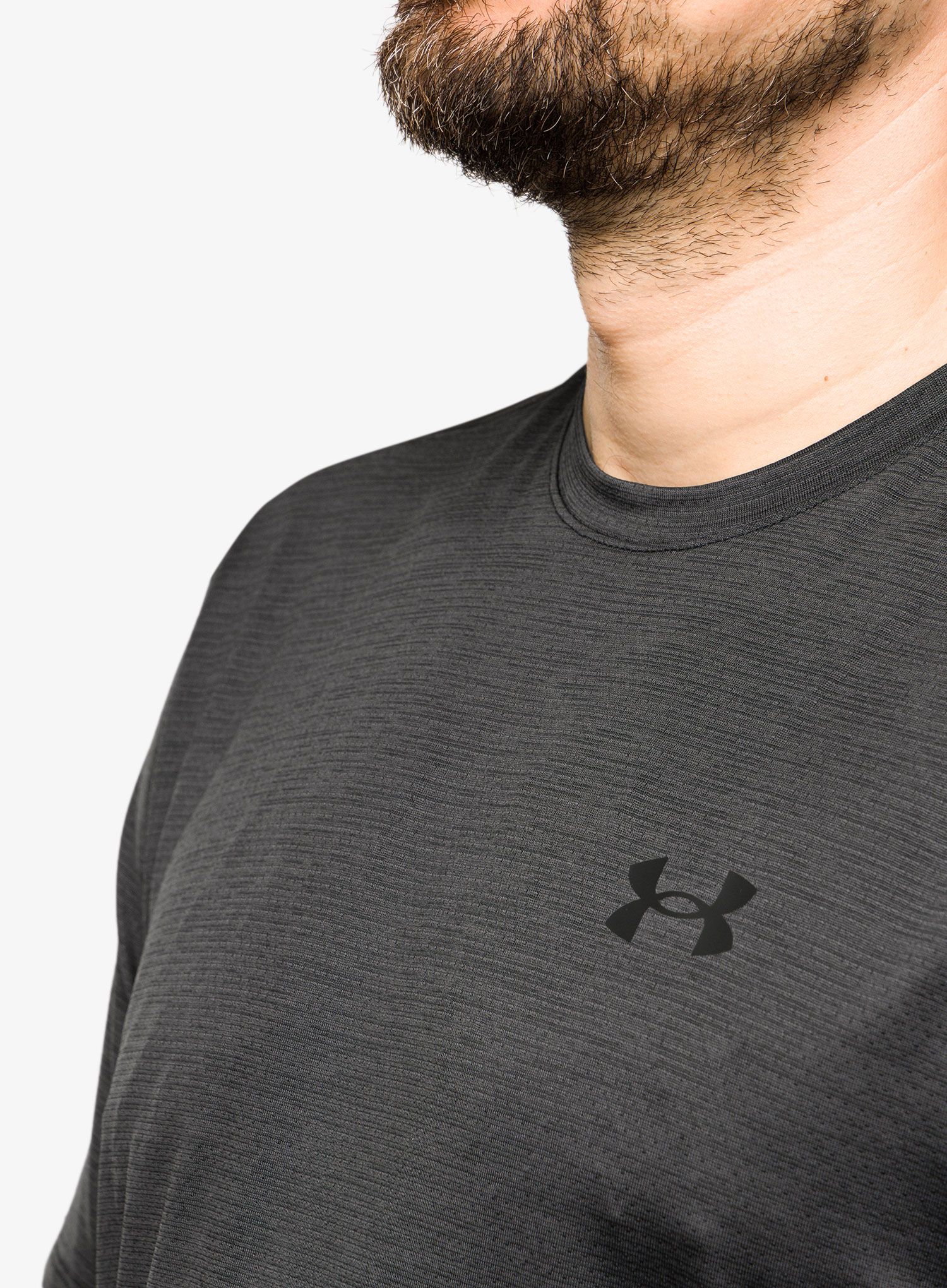 Sportovní tričko Under Armour Tech Vent SS - black/black