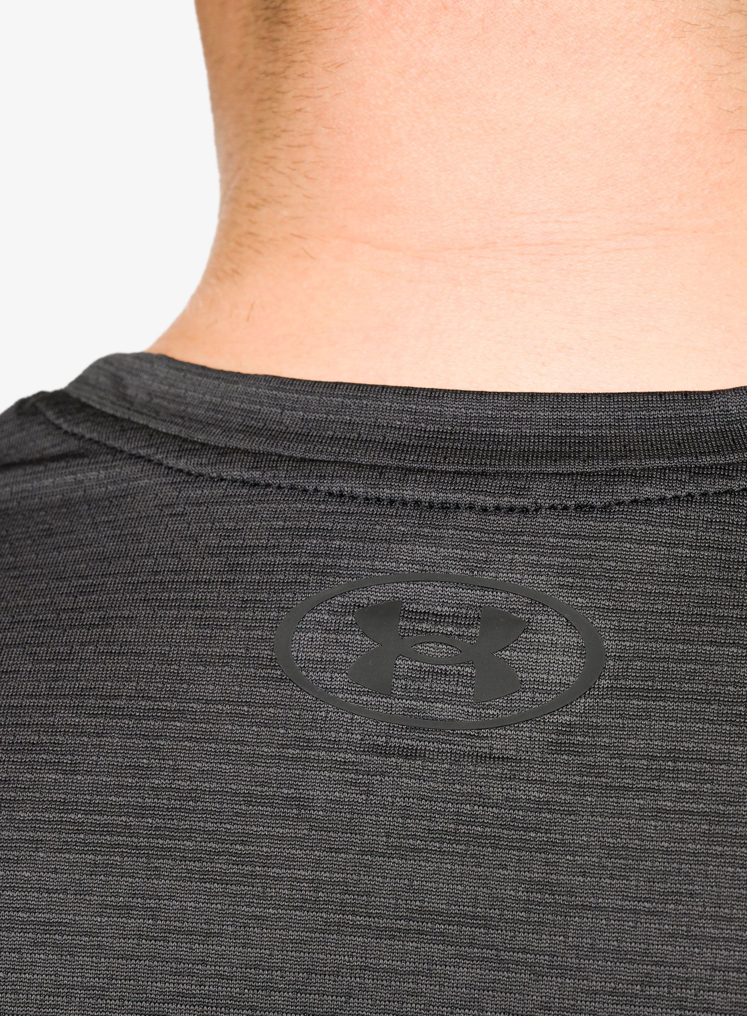 Sportovní tričko Under Armour Tech Vent SS - black/black