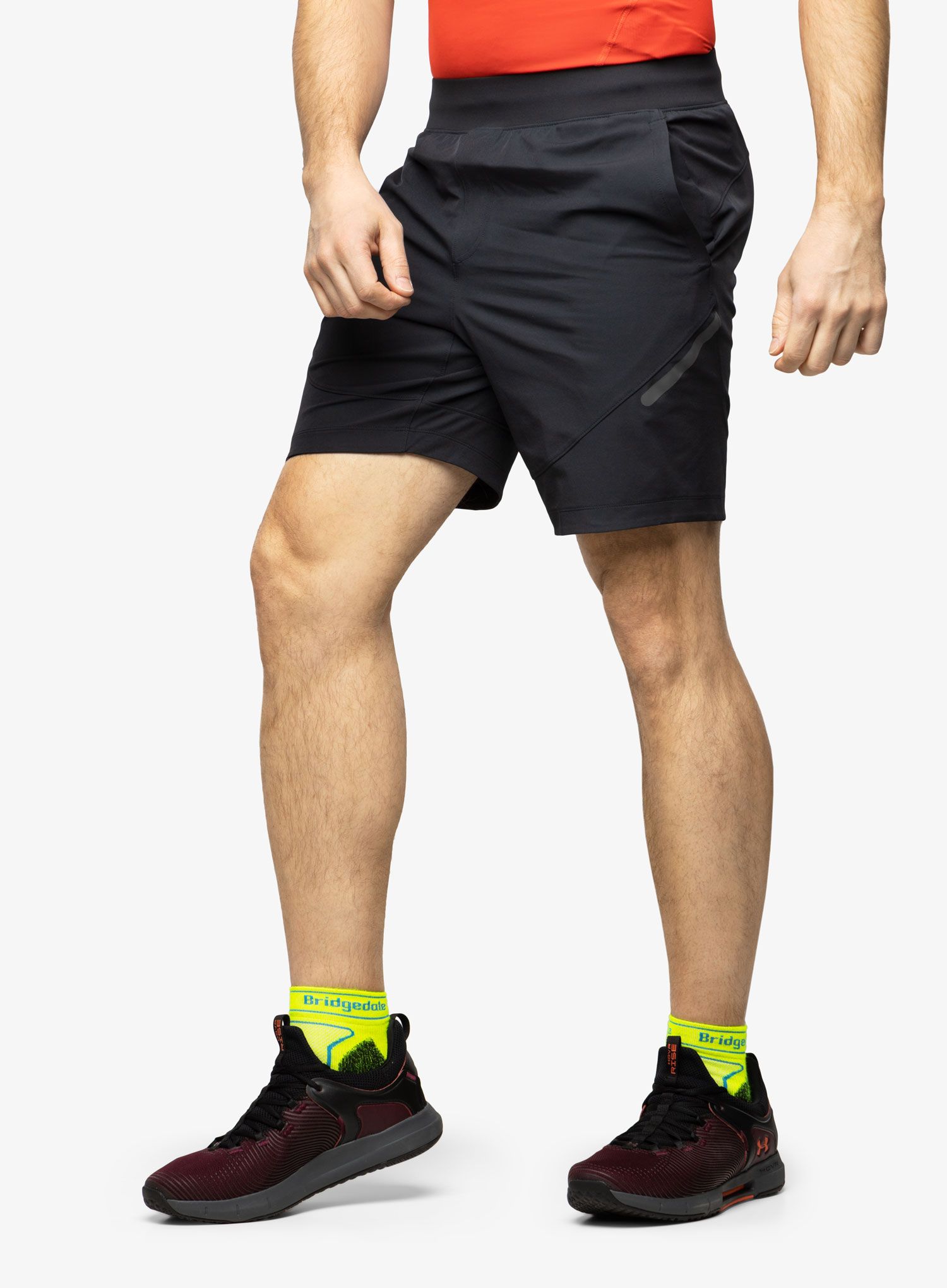 Kraťasy na cvičení Under Armour Unstoppable Shorts - black/black