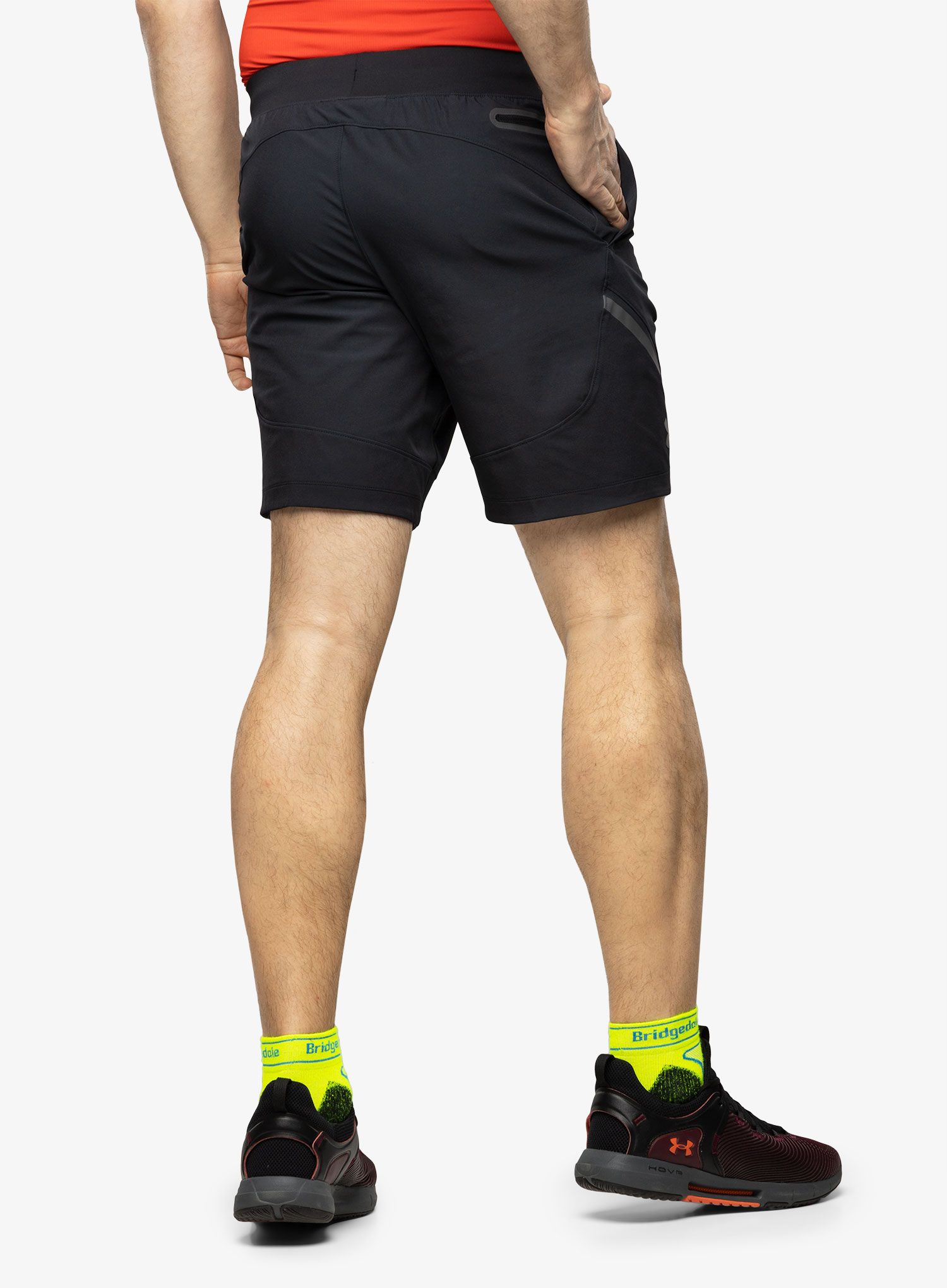 Kraťasy na cvičení Under Armour Unstoppable Shorts - black/black