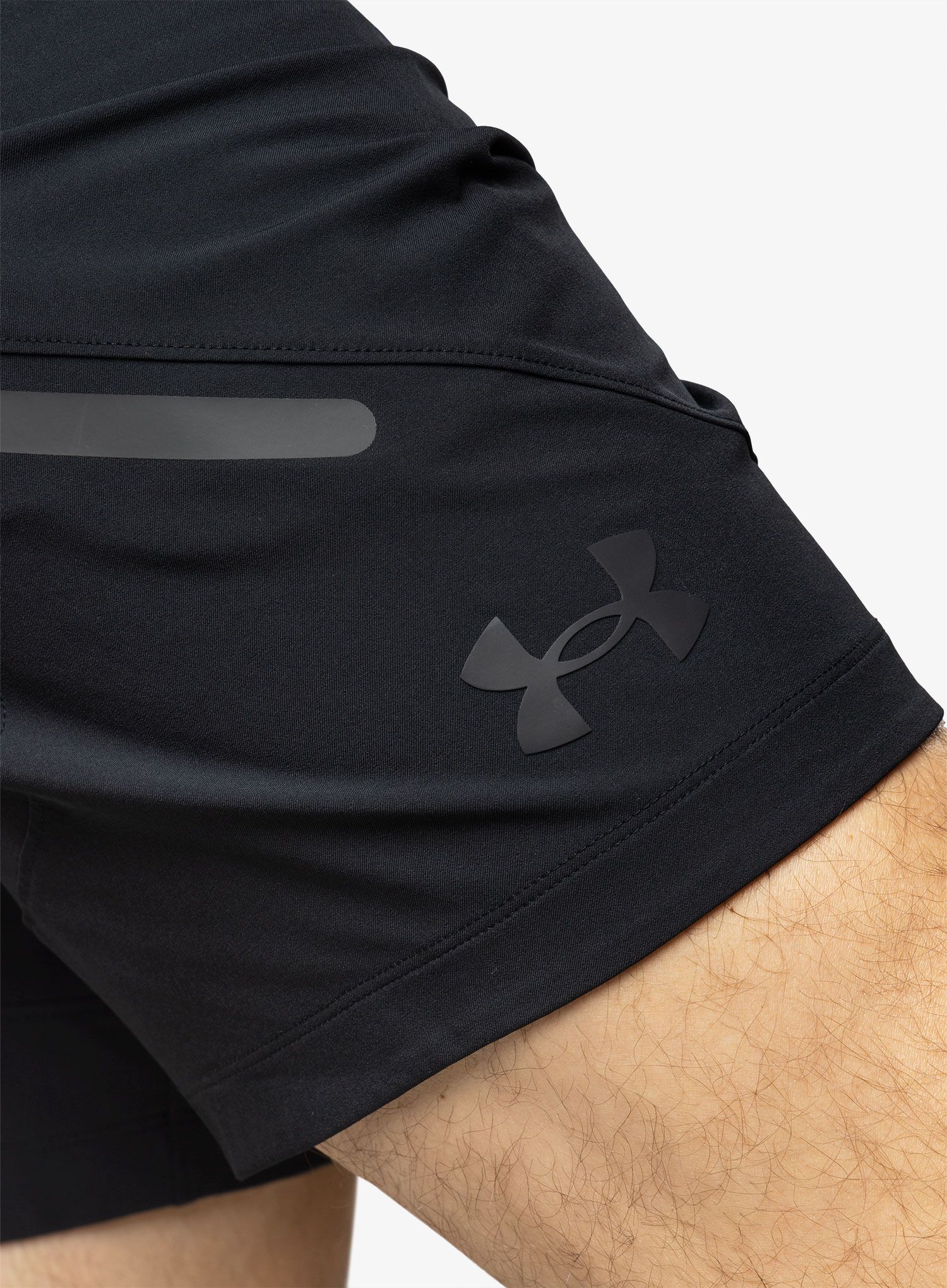 Kraťasy na cvičení Under Armour Unstoppable Shorts - black/black