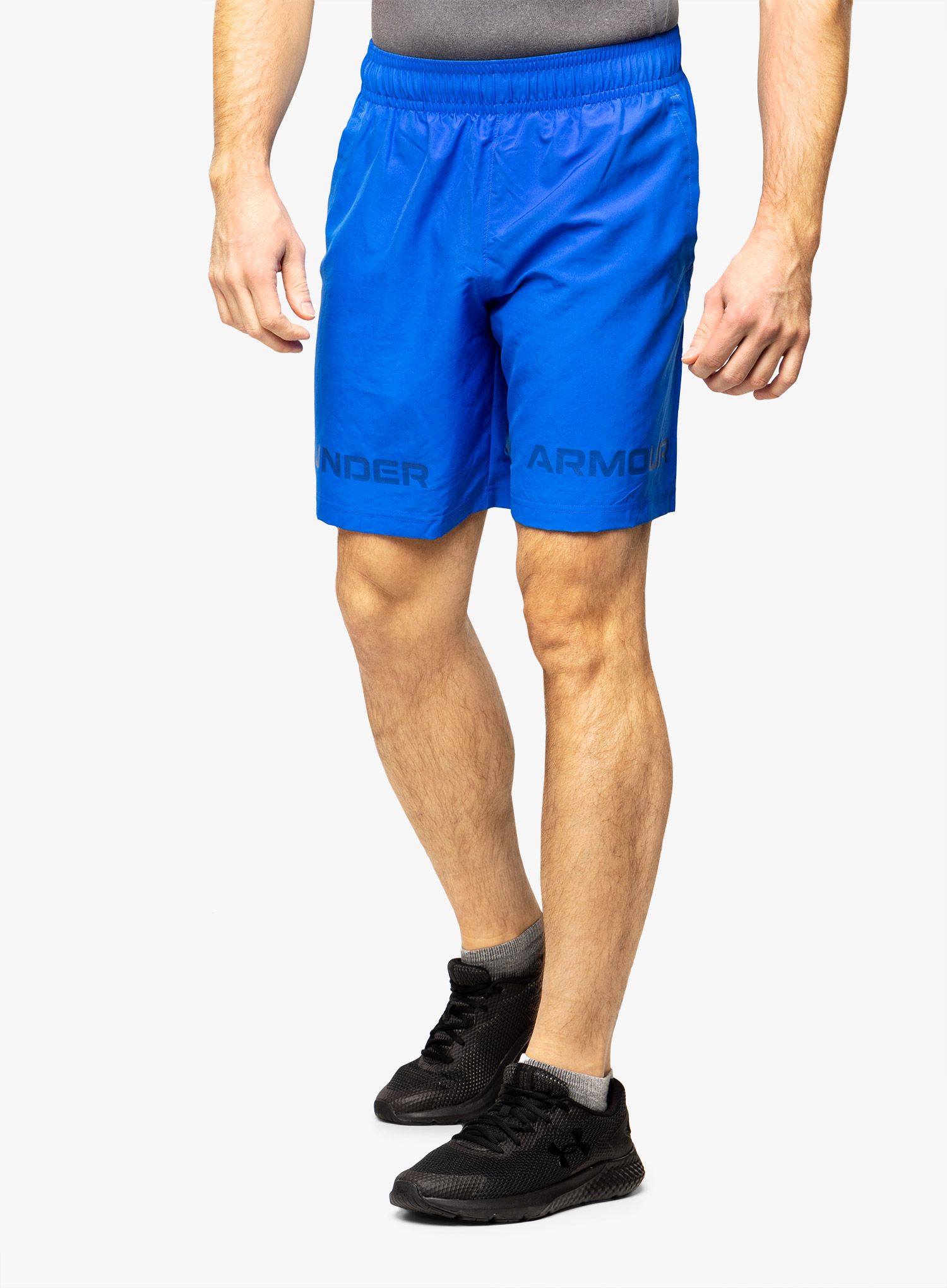 Kraťasy Under Armour Woven Graphic WM Short - versa blue