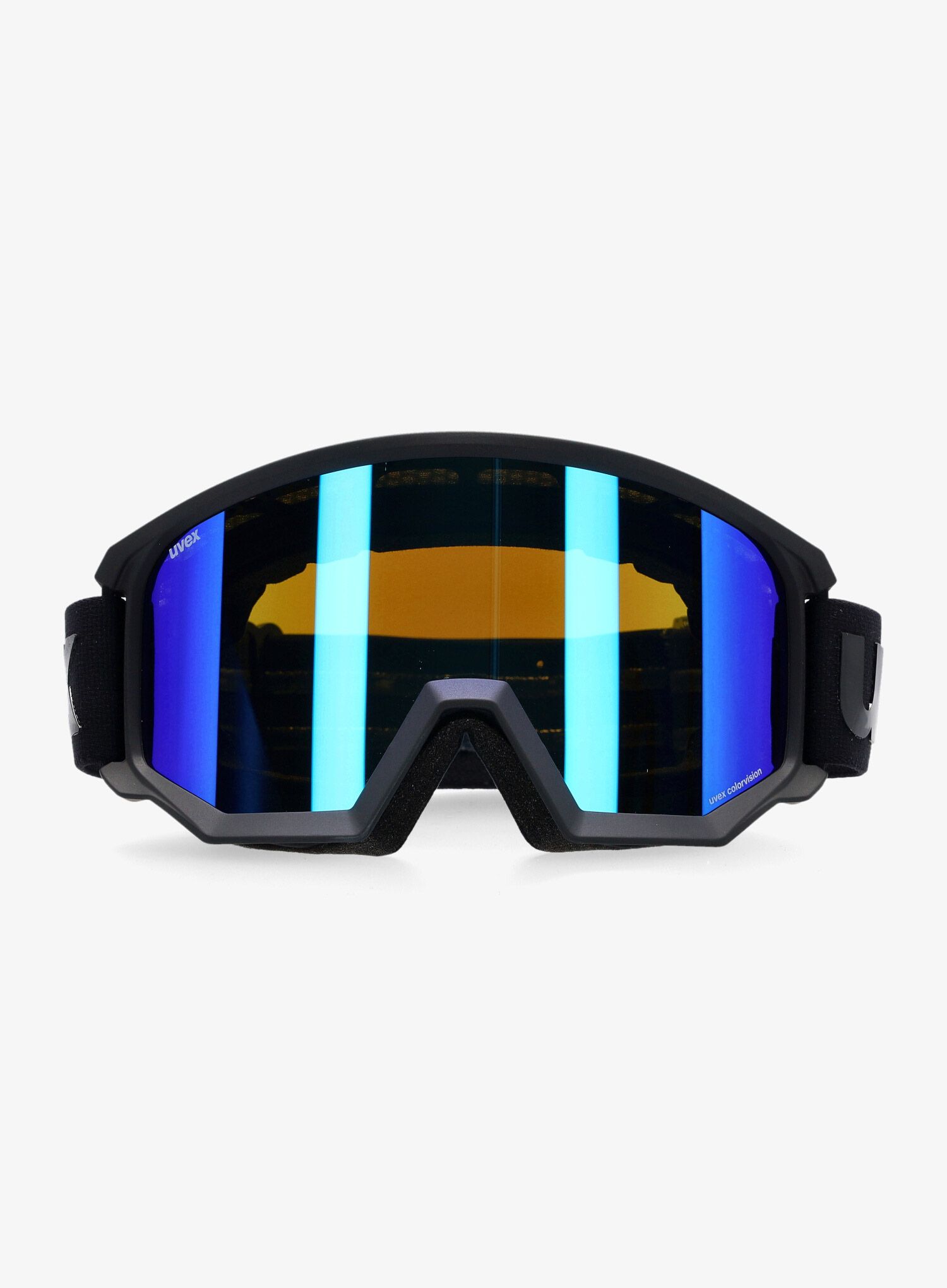 Lyžařské brýle Uvex Athletic CV - black matt SL/blue green
