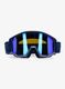 Lyžařské brýle Uvex Athletic FM - navy matt dl/blue green