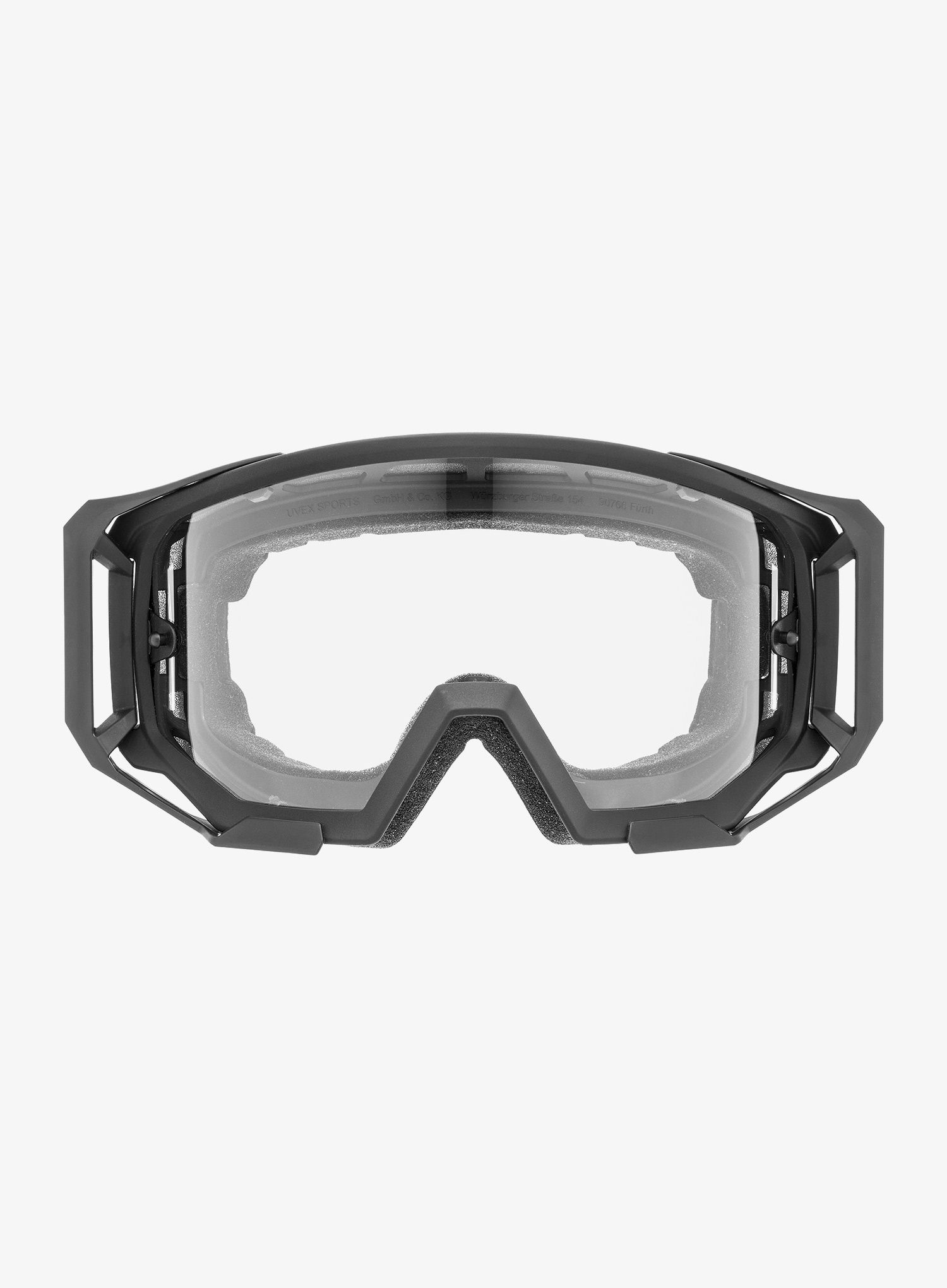 Cyklistické brýle Uvex Athletic - black matt/SL clear