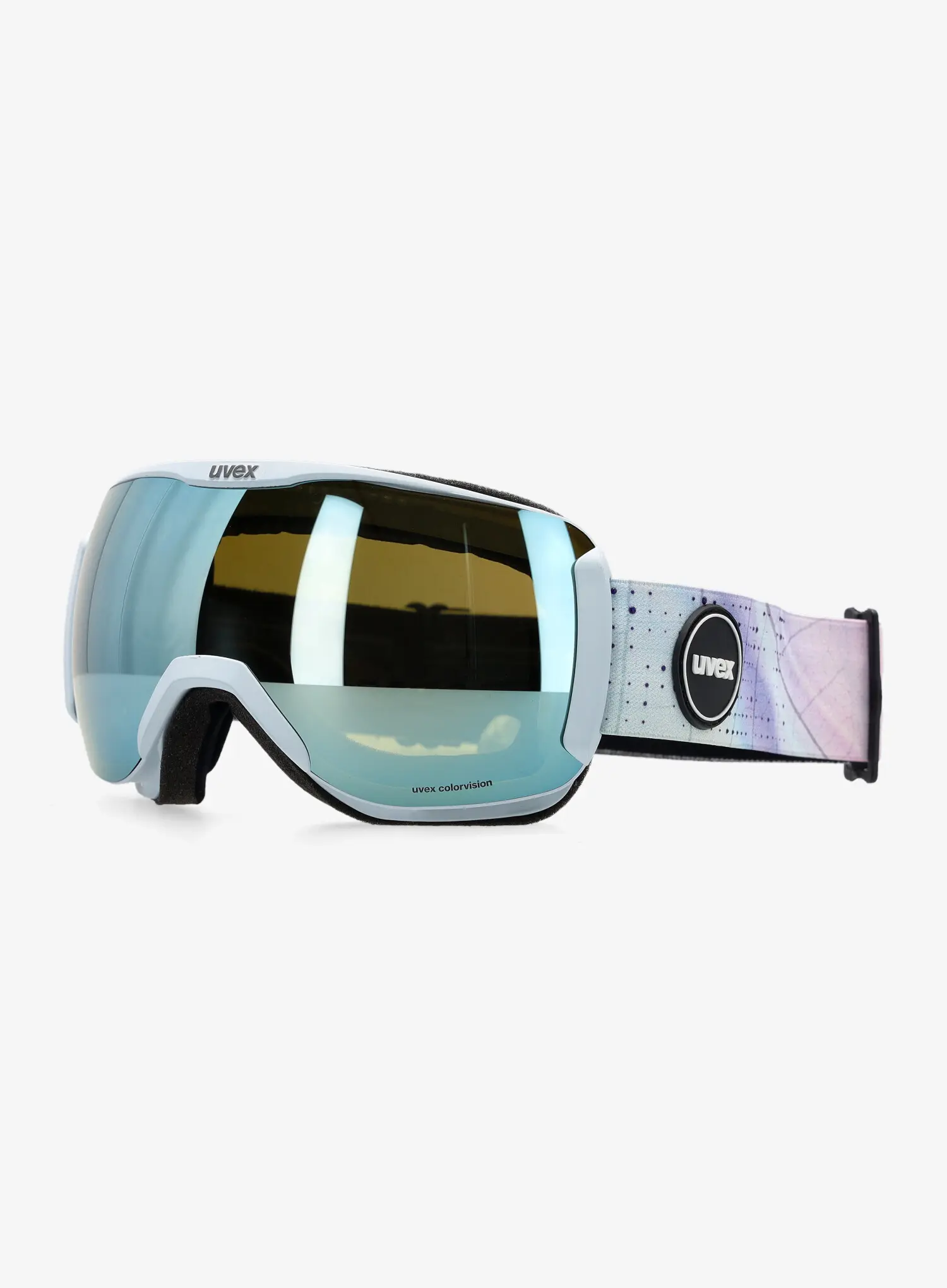Lyžařské brýle Uvex Downhill 2100 CV - arc blue/white/colorvis/yellow