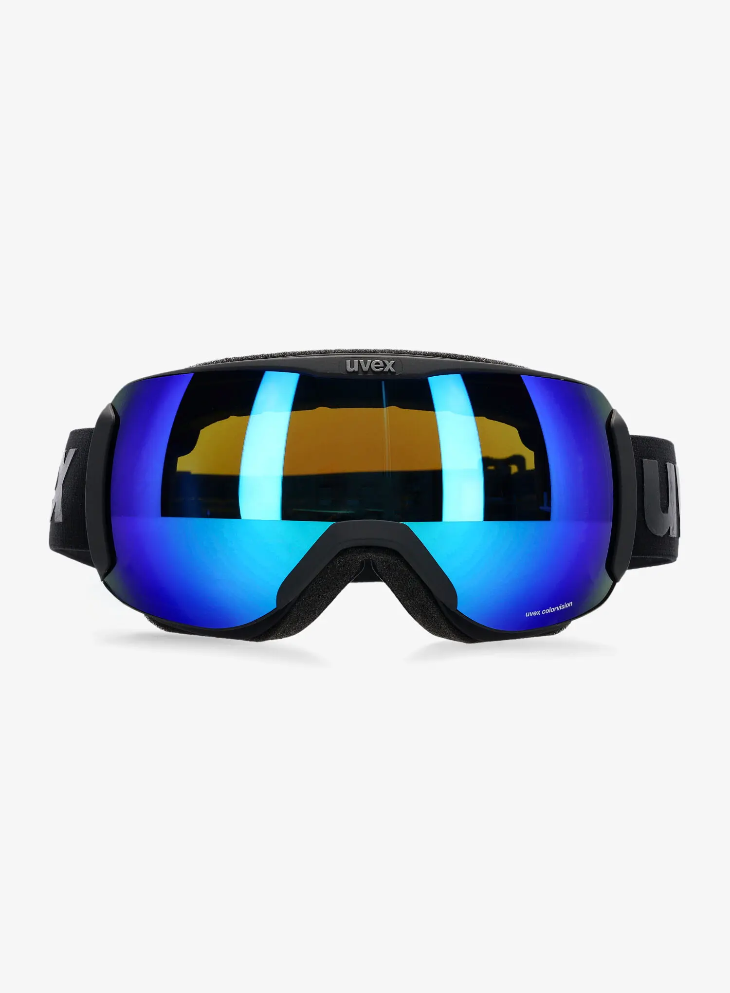 Lyžařské brýle Uvex Downhill 2100 CV - black/blue/colorvision/green