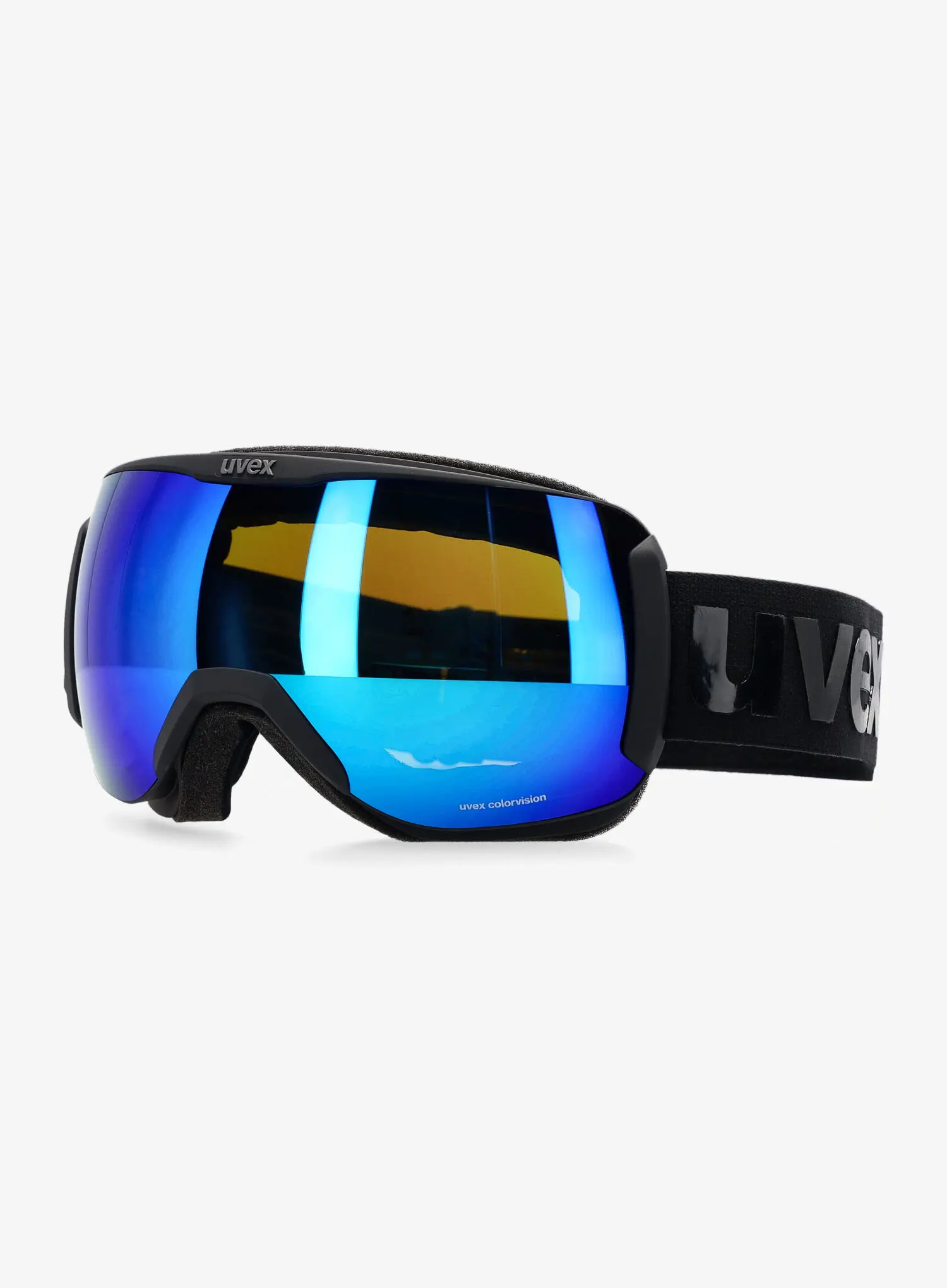 Lyžařské brýle Uvex Downhill 2100 CV - black/blue/colorvision/green