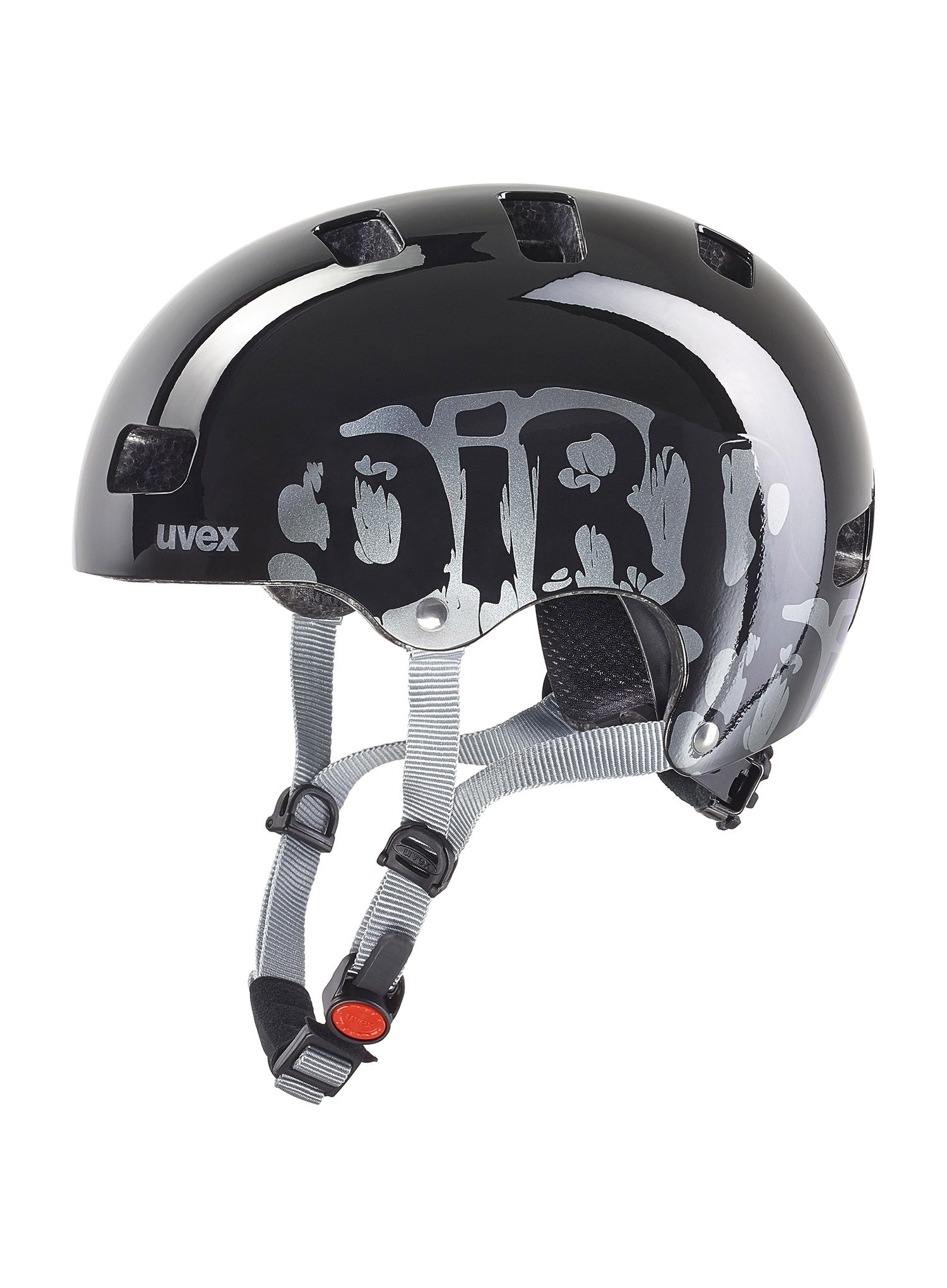 Cyklistická přilba pro děti Uvex Kid 3 - black