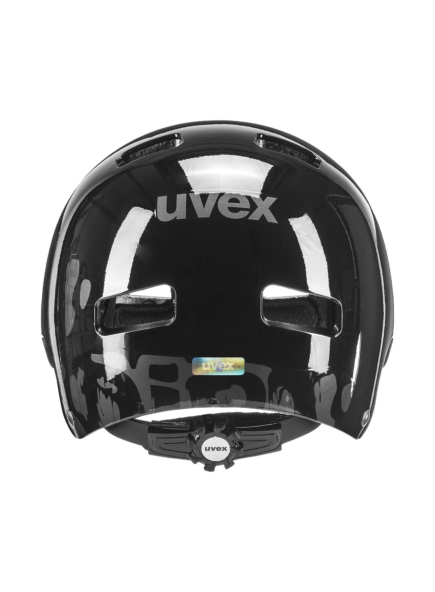 Cyklistická přilba pro děti Uvex Kid 3 - black