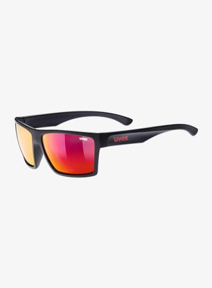 Sluneční brýle Uvex LGL 29 - black matt/mirror red