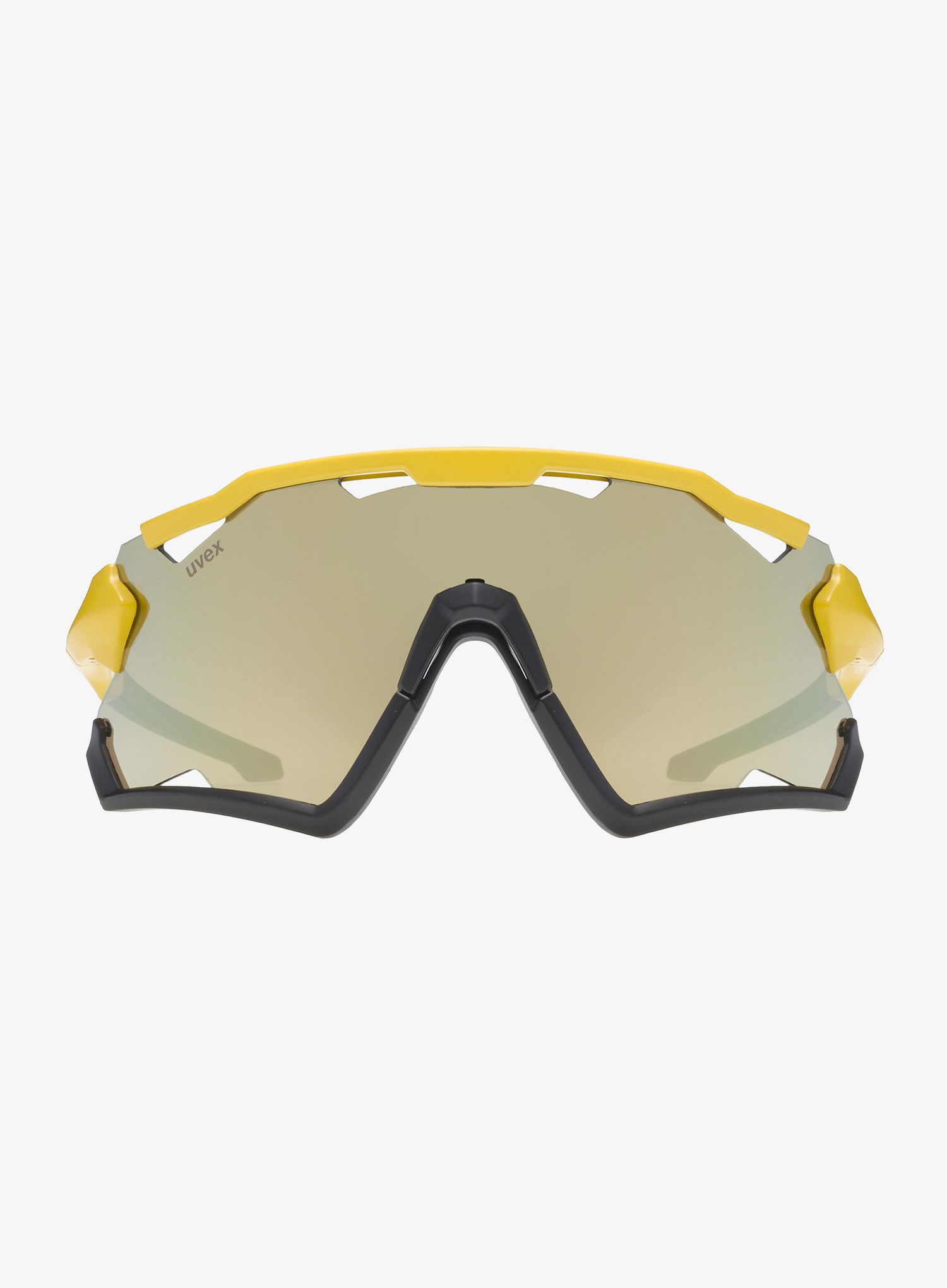 Brýle na kolo Uvex Sportstyle 228 - sunbee black mat/mirror yellow