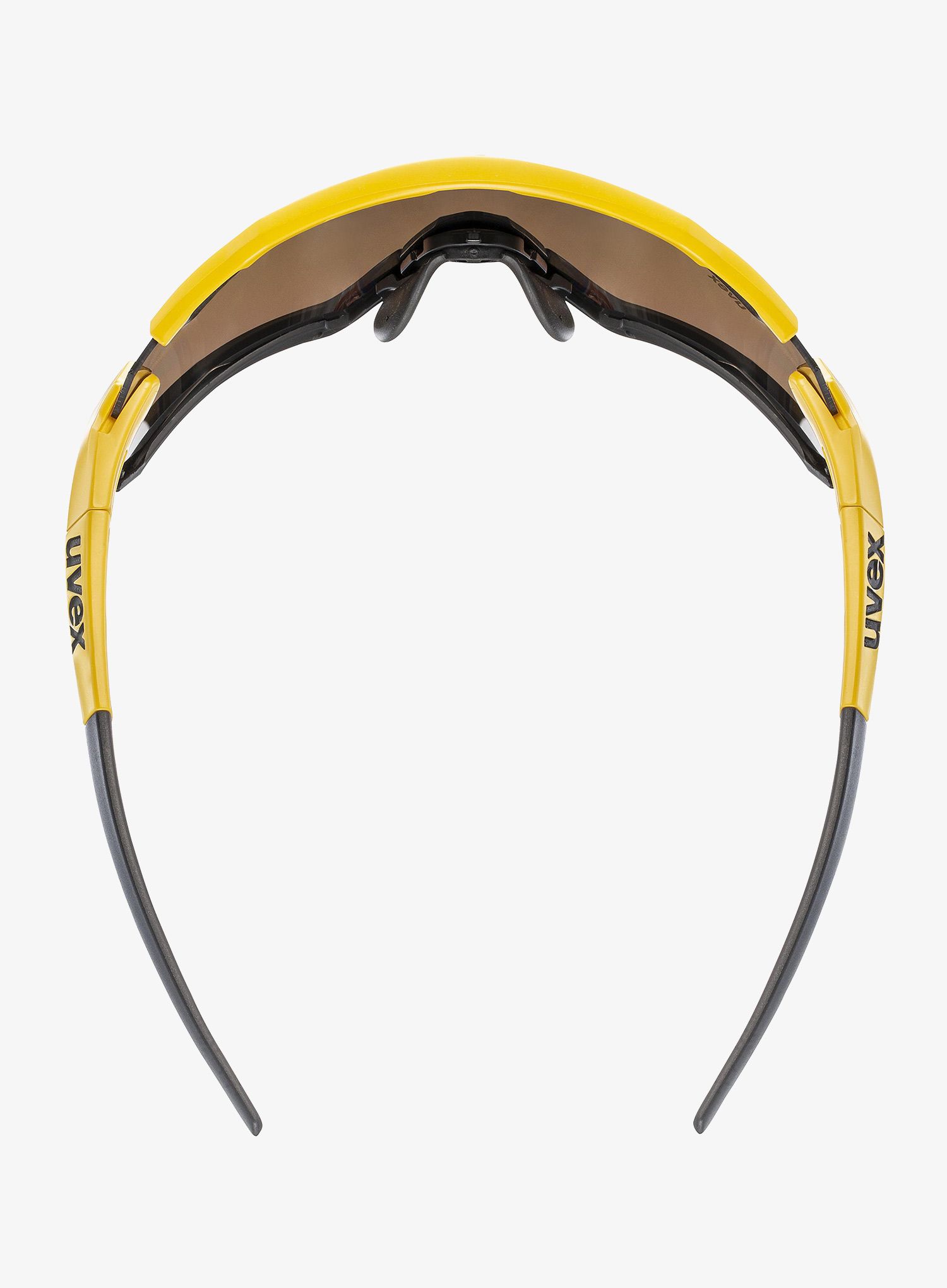 Brýle na kolo Uvex Sportstyle 228 - sunbee black mat/mirror yellow