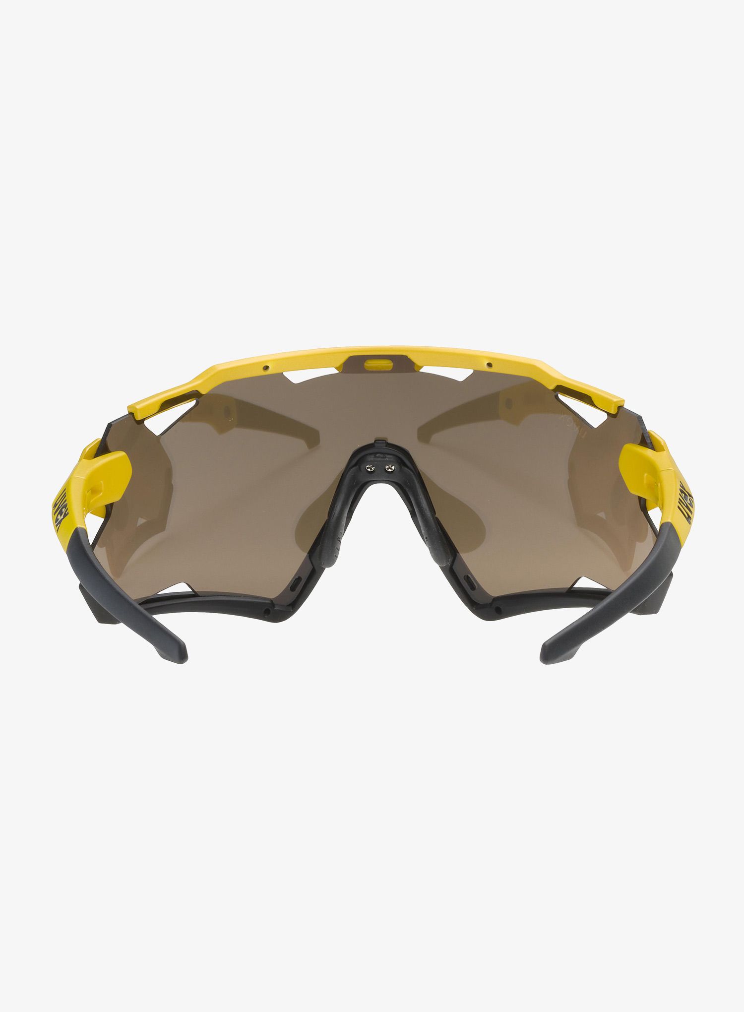 Brýle na kolo Uvex Sportstyle 228 - sunbee black mat/mirror yellow