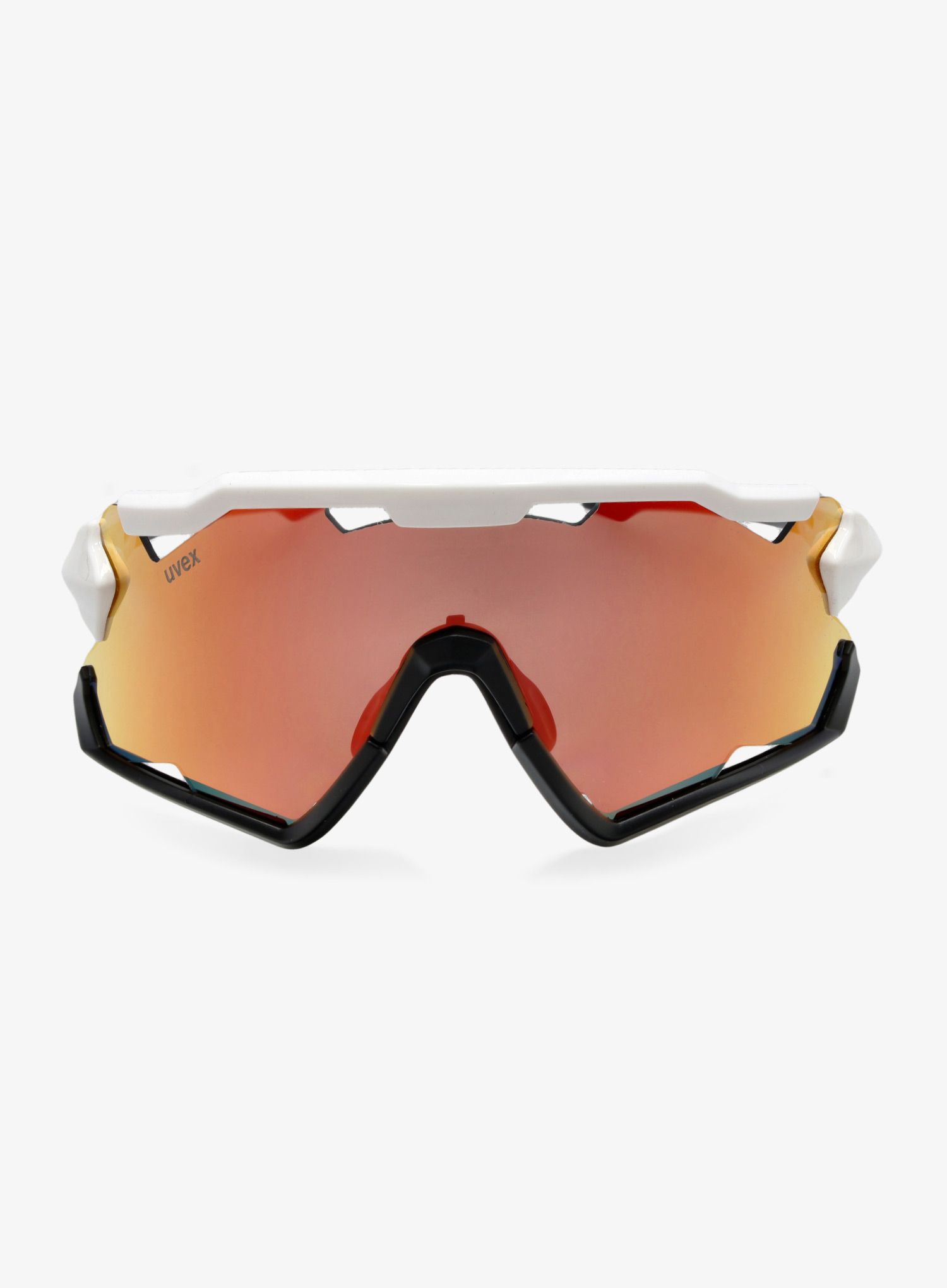 Brýle na kolo Uvex Sportstyle 228 - white black/mirror red