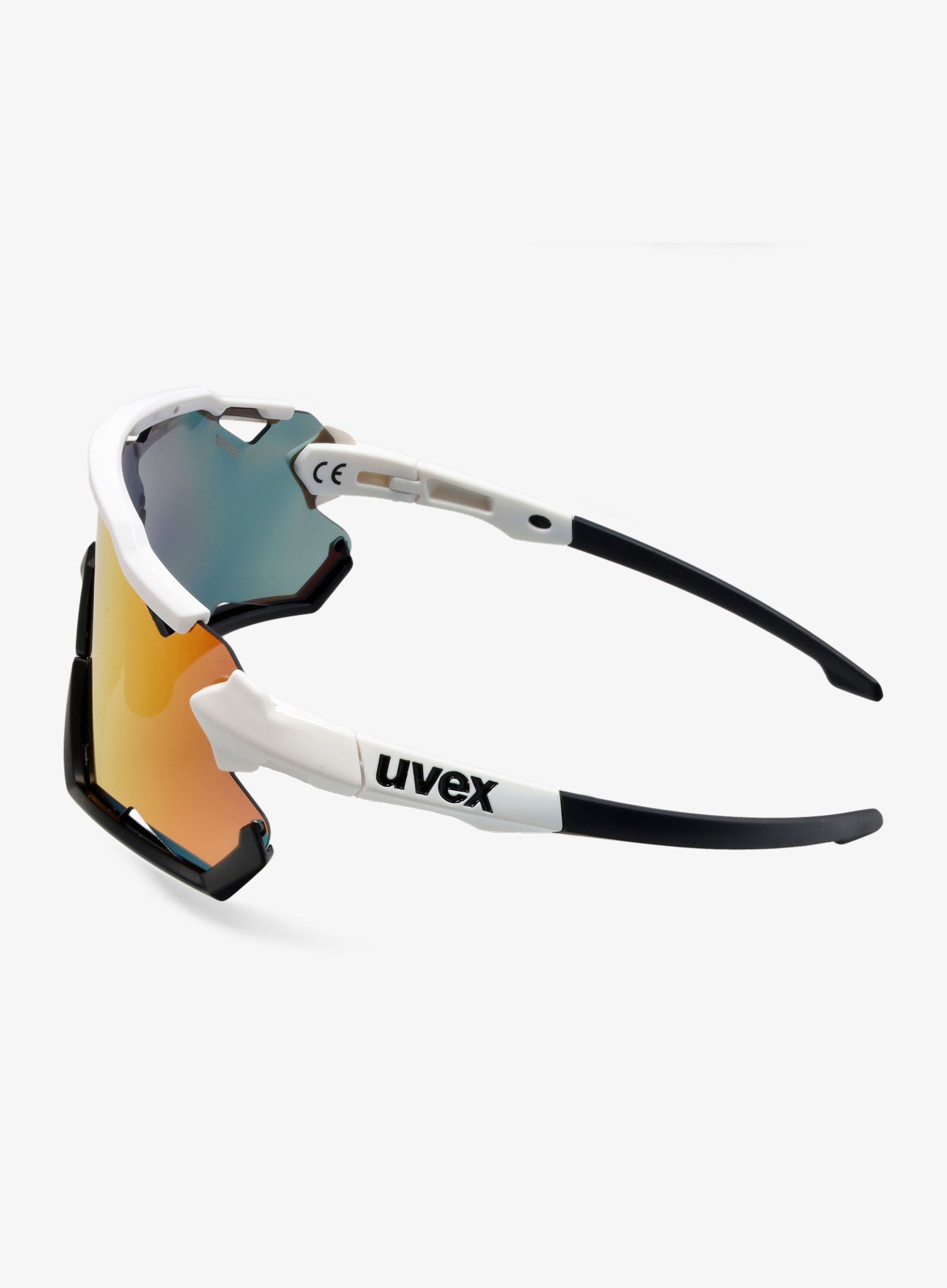 Brýle na kolo Uvex Sportstyle 228 - white black/mirror red