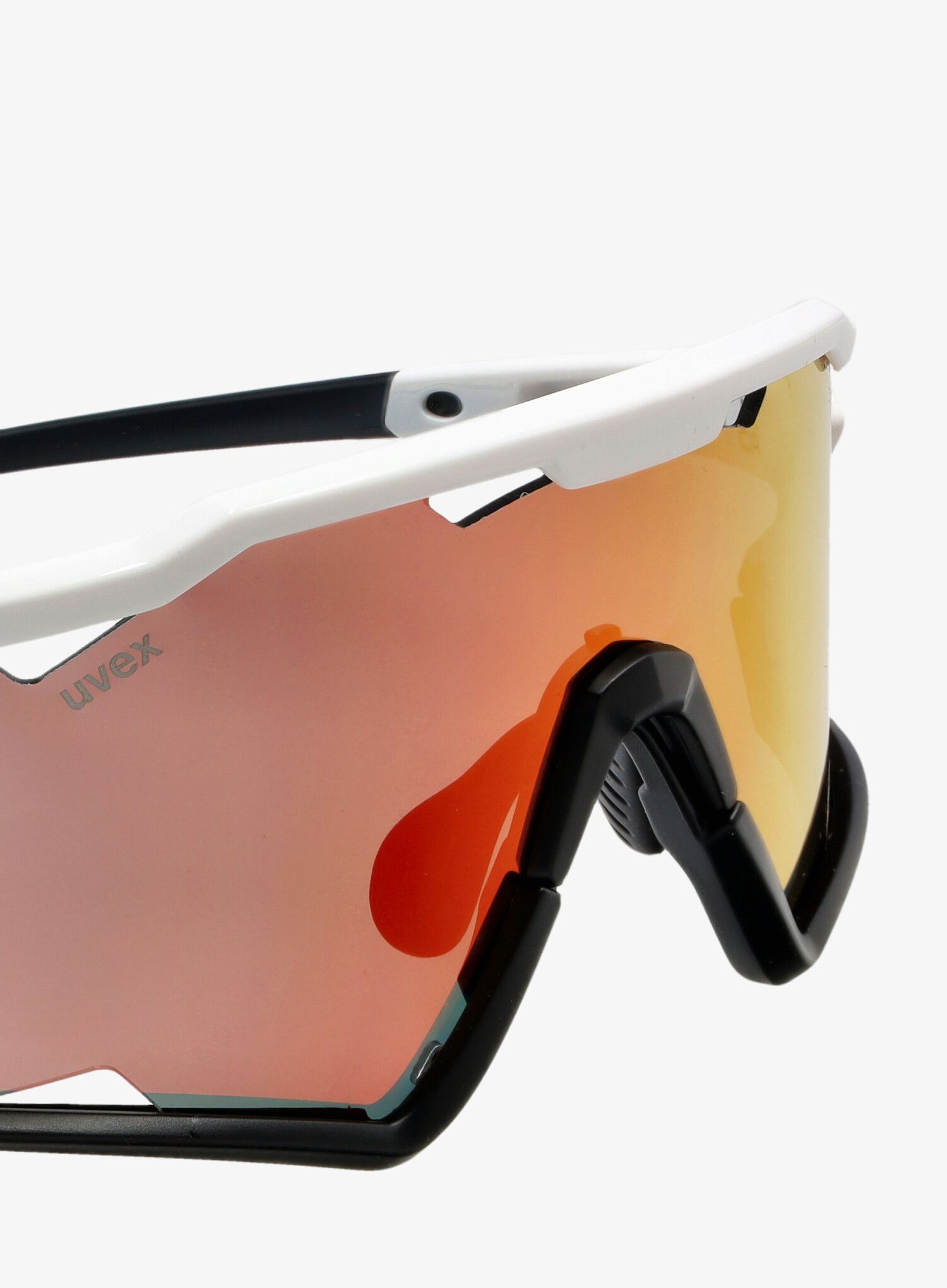 Brýle na kolo Uvex Sportstyle 228 - white black/mirror red