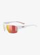 Polarizační brýle Uvex Sportstyle 233 P - white matt/mirror red