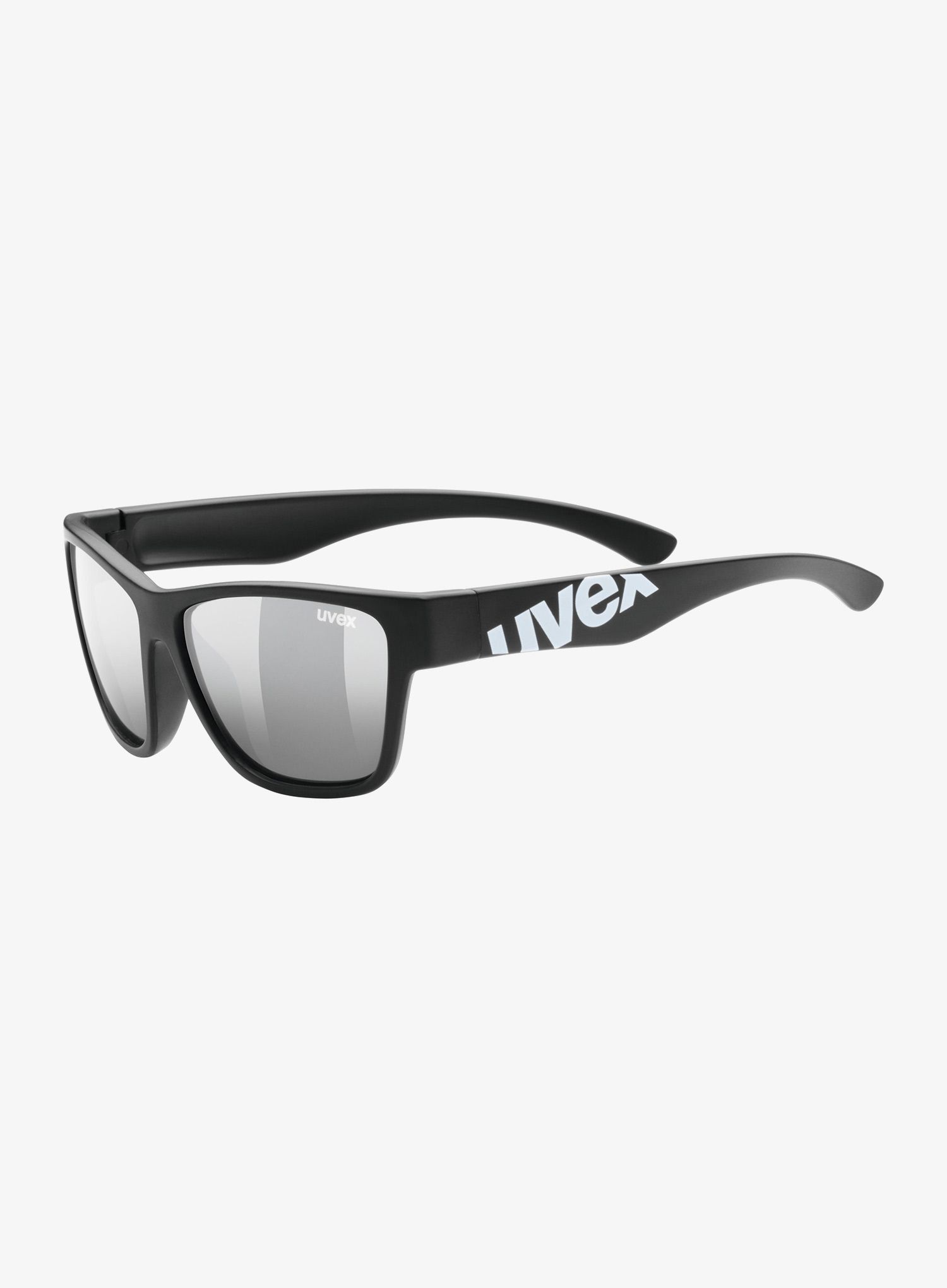 Dětské sluneční brýle Uvex Sportstyle 508 - black matt/litemirror silver