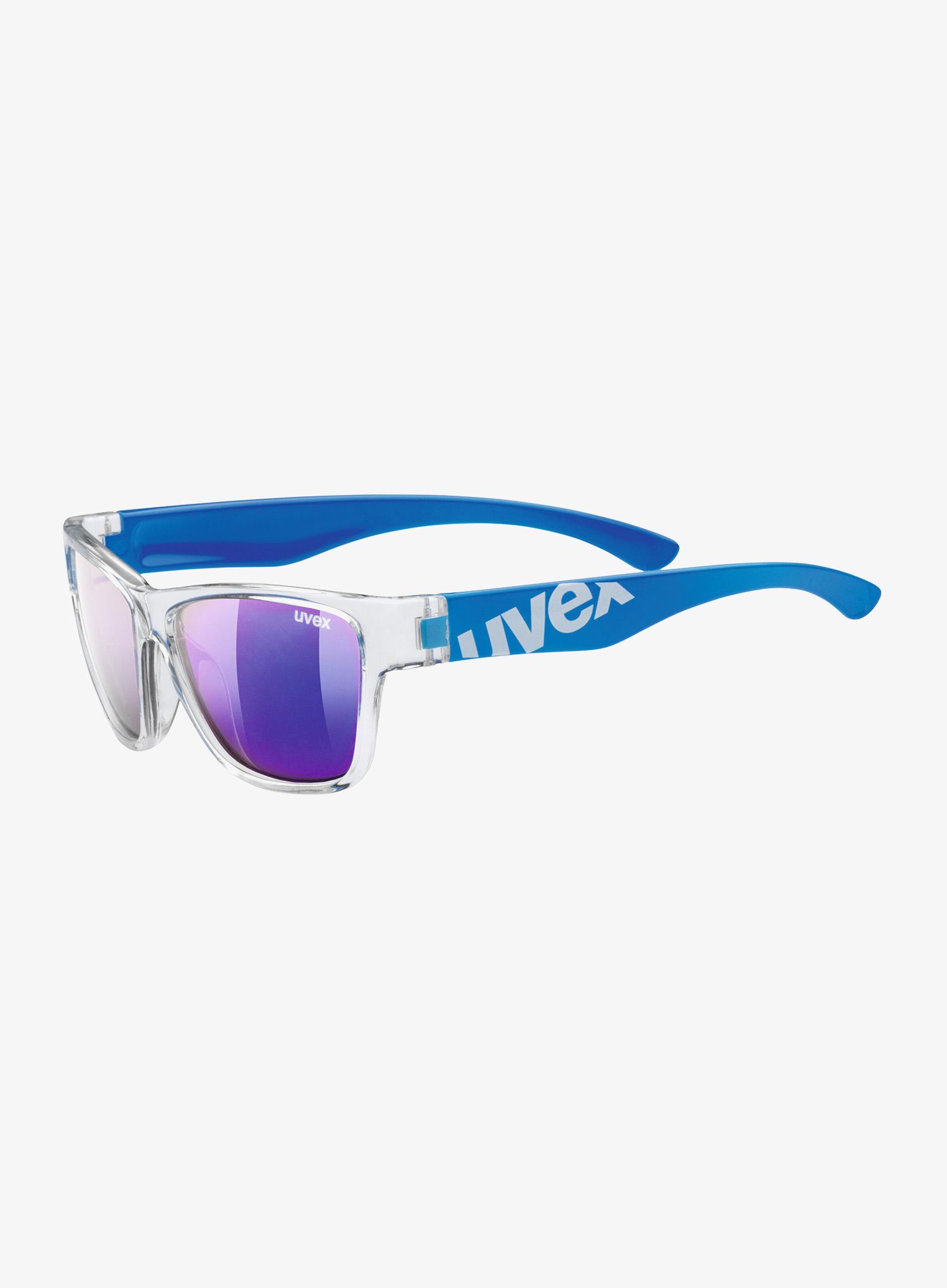 Dětské sluneční brýle Uvex Sportstyle 508 - clear blue/mirror blue