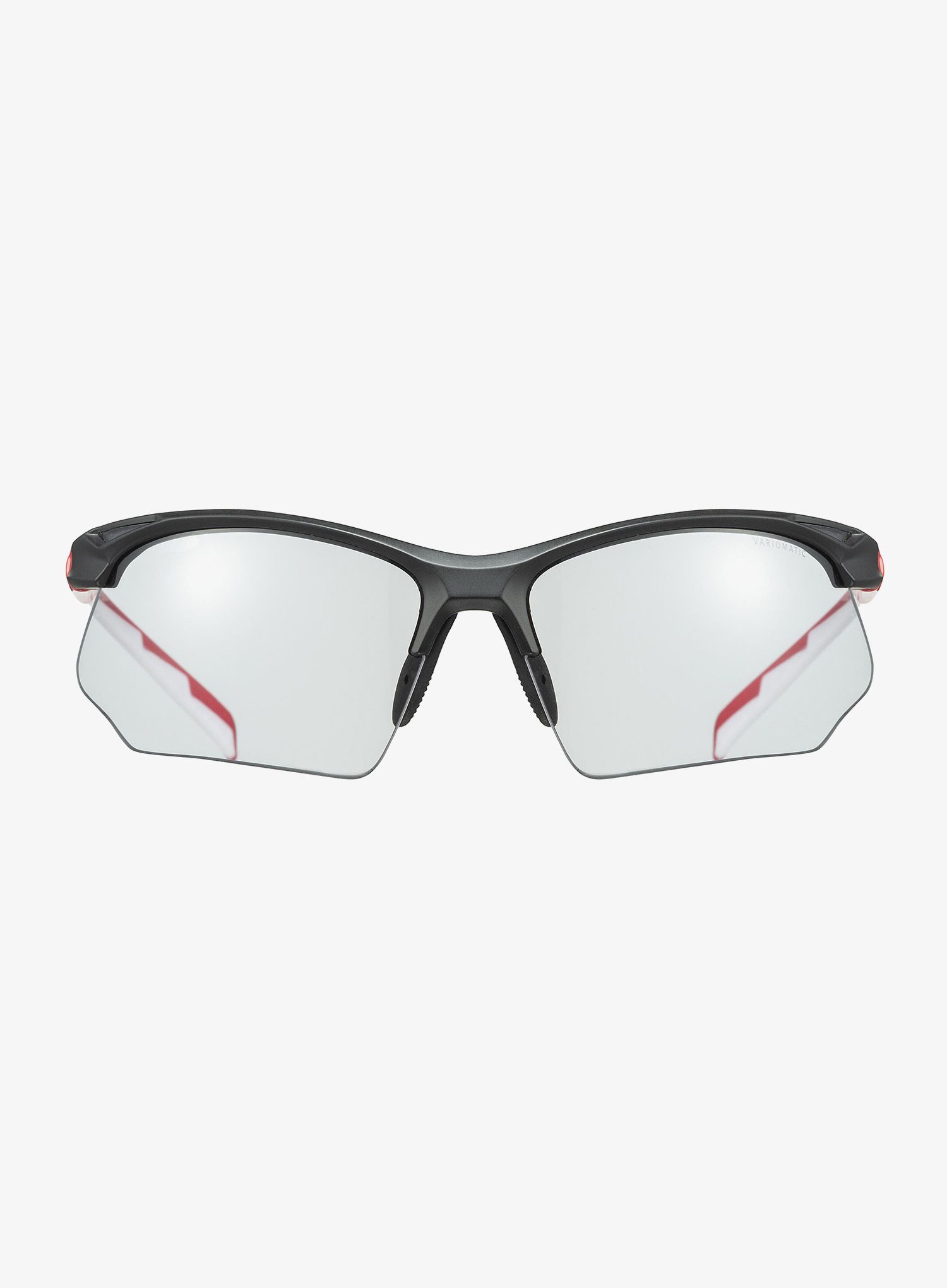 Sluneční brýle Uvex Sportstyle 802 V - black red white/smoke