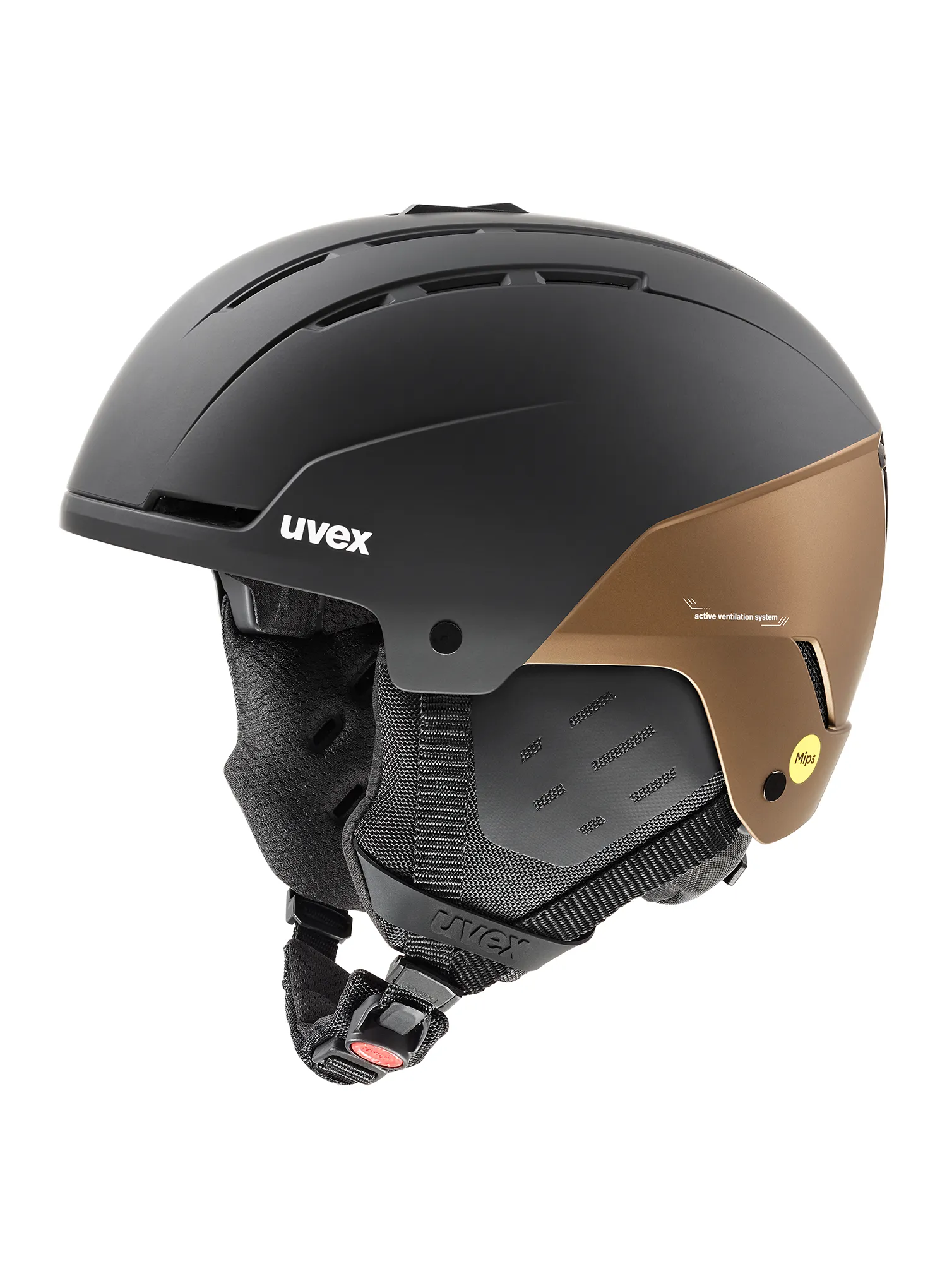 Helma na lyžování Uvex Stance Mips - black