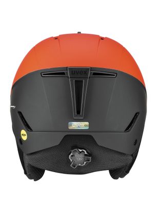 Helma na lyžování Uvex Stance Mips - fierce red/black matt