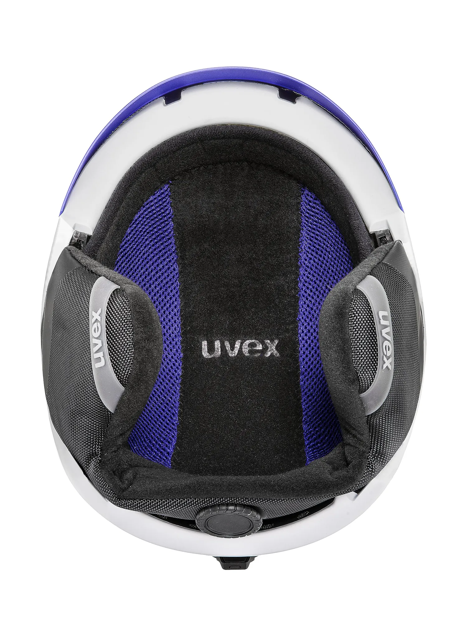 Helma na lyžování Uvex Ultra Mips - purple bash/white matt