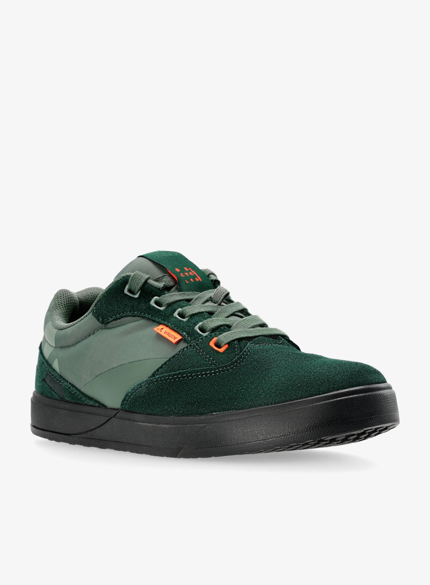 Boty na kolo Vaude AM Moab Gravity - dusty forest/neon orange