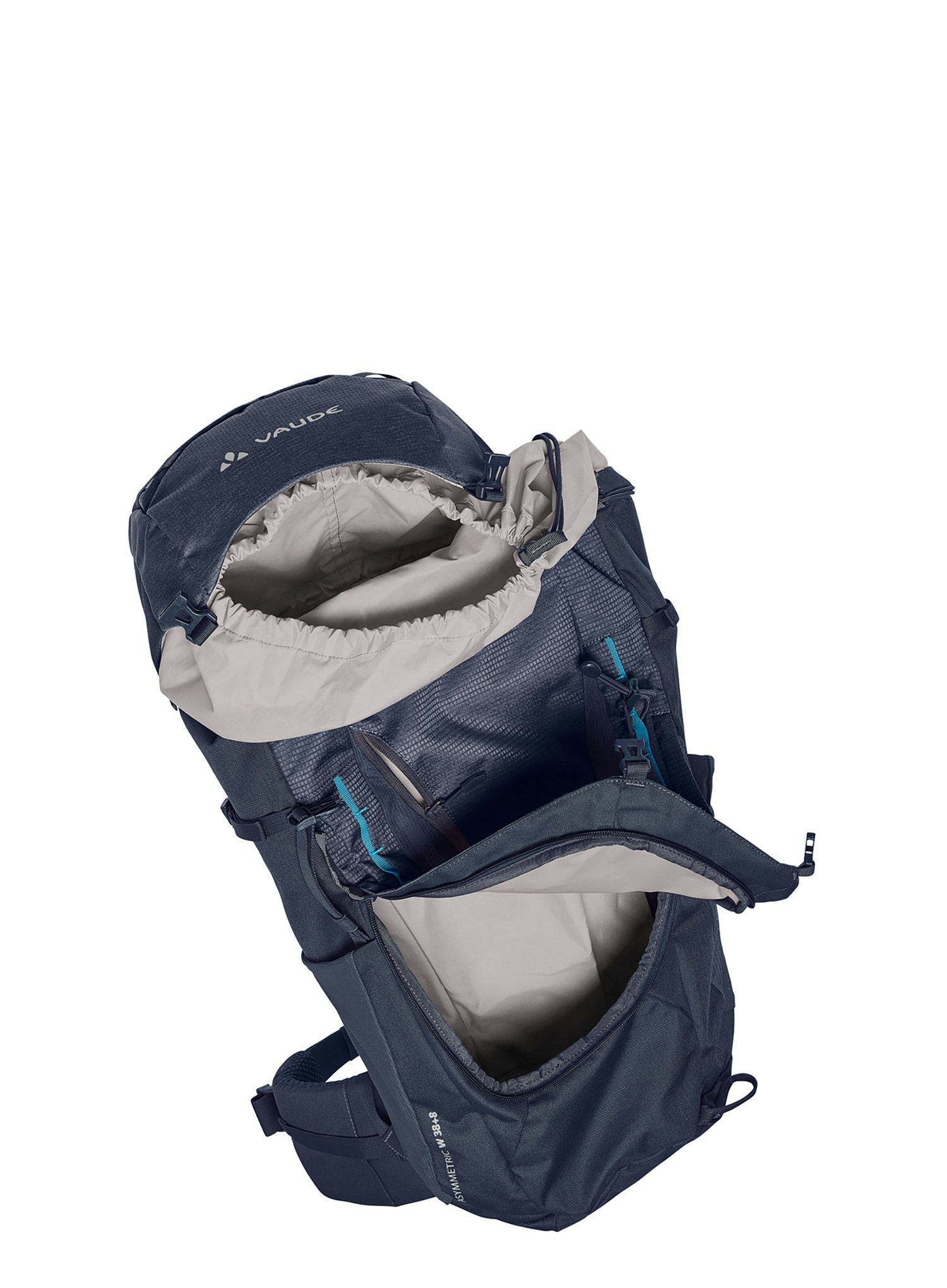 Dámský trekový batoh Vaude Asymmetric 38+8 - eclipse