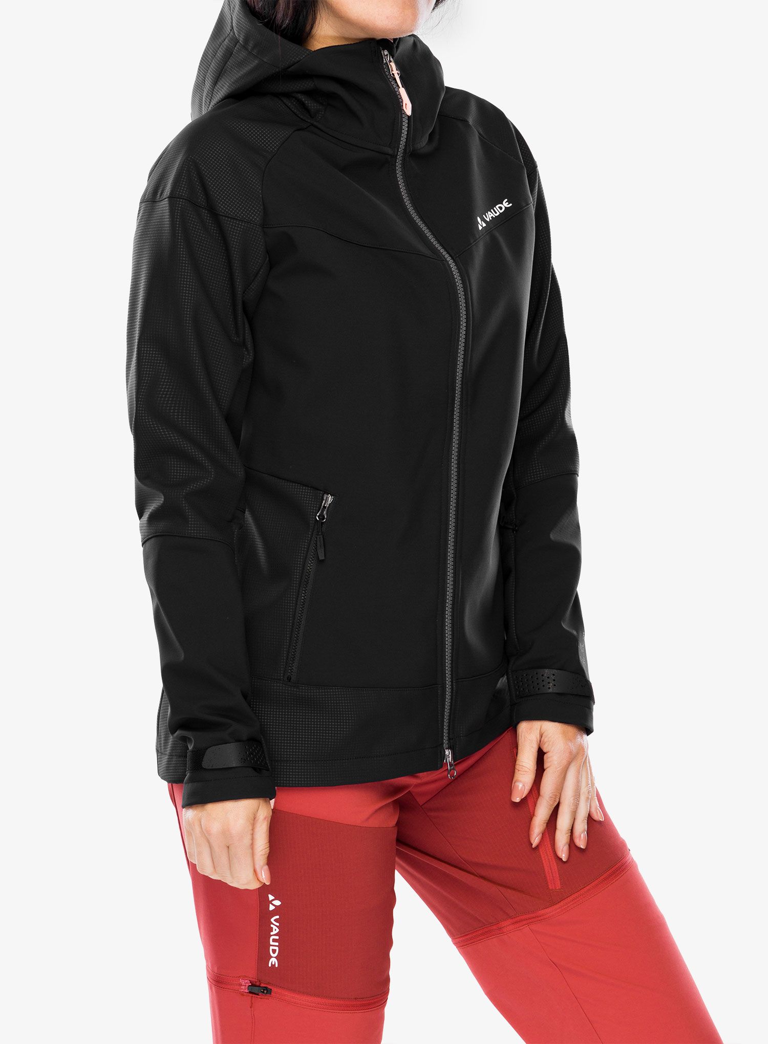Dámská bunda Vaude All Year Elope Softshell Jacket - black