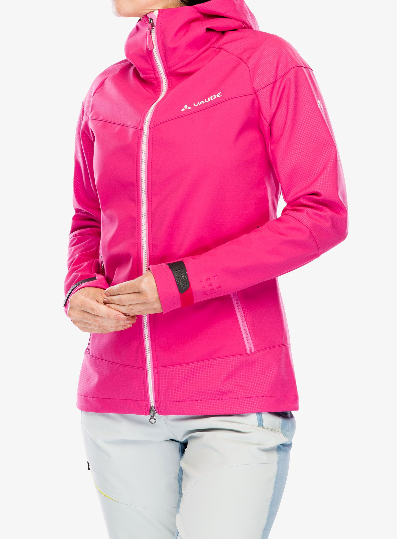 Dámská bunda Vaude All Year Elope Softshell Jacket - lychee