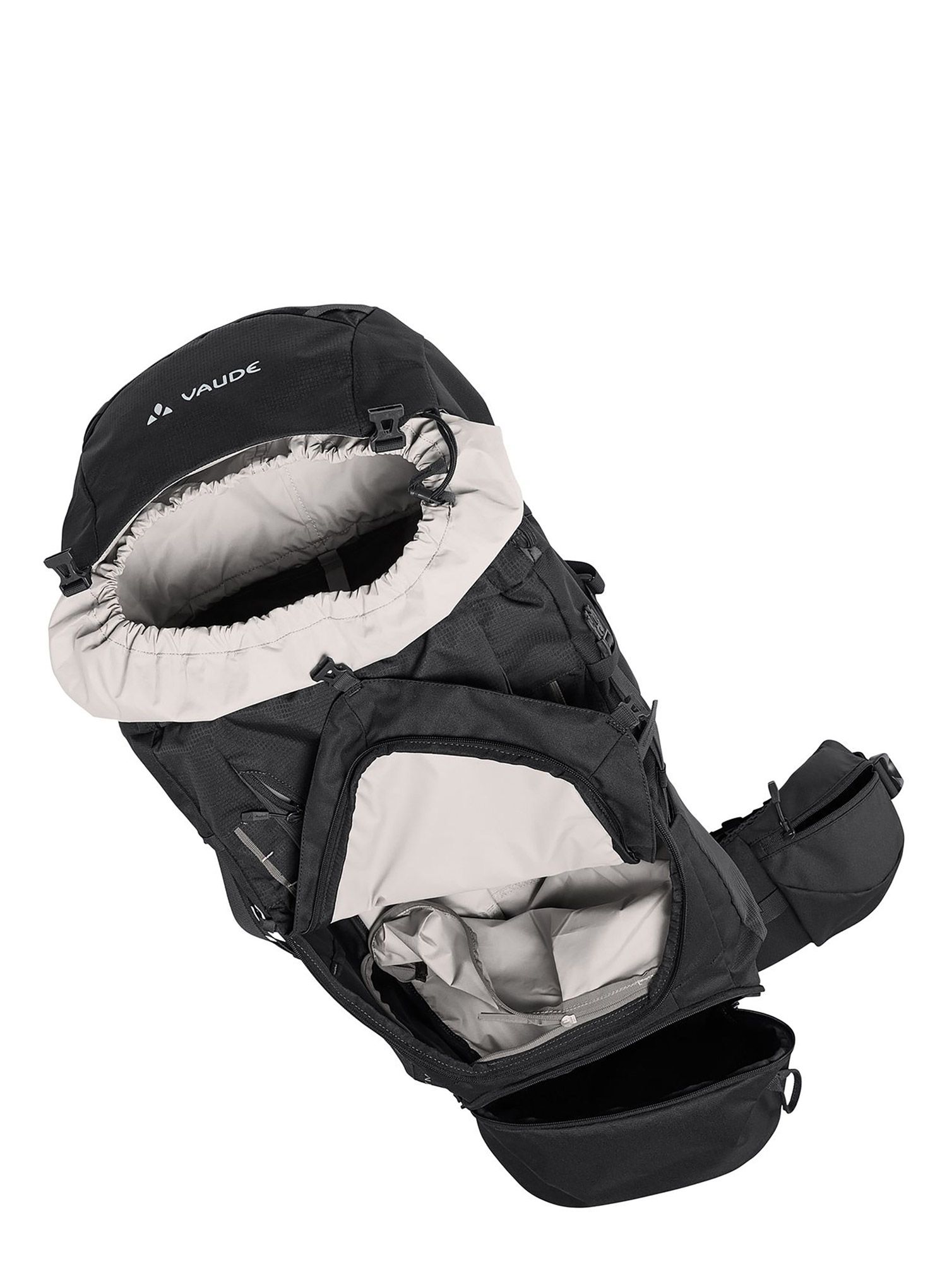 Batoh na hory Vaude Asymmetric 52+8 - black