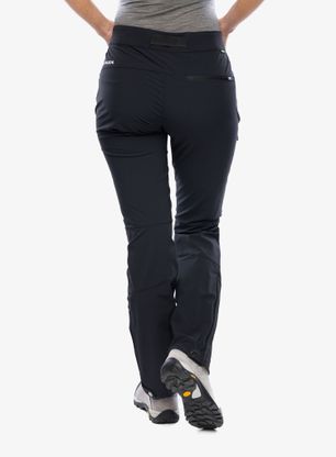 Softshellové kalhoty dámské Vaude Badile Pants II - black/black