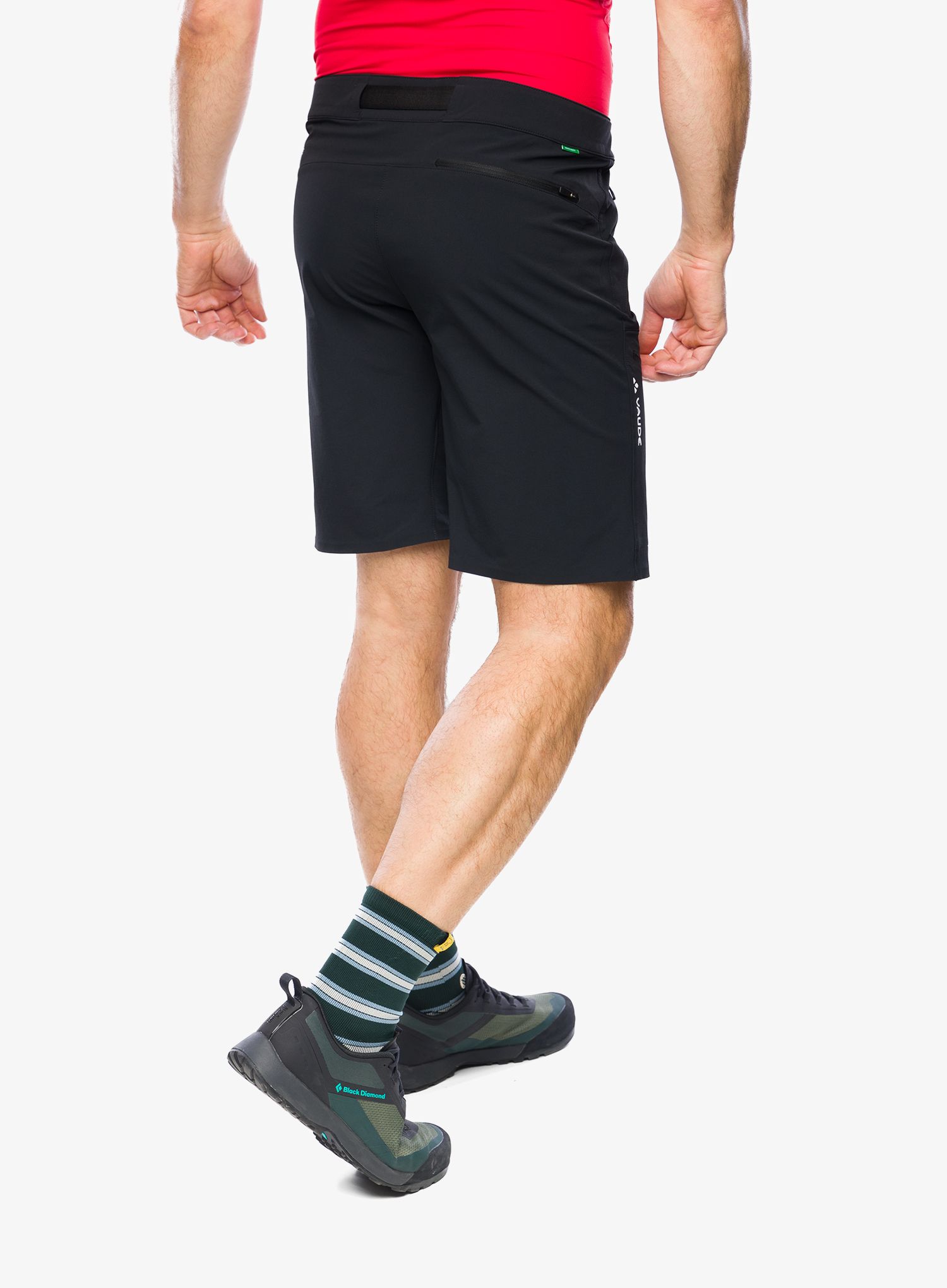 Outdoorové kraťasy Vaude Badile Shorts - black uni