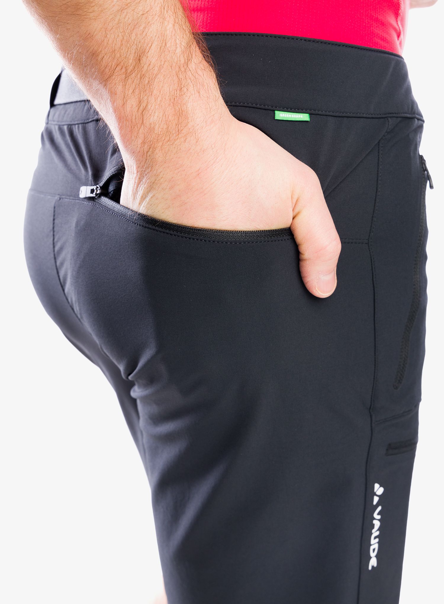 Outdoorové kraťasy Vaude Badile Shorts - black uni