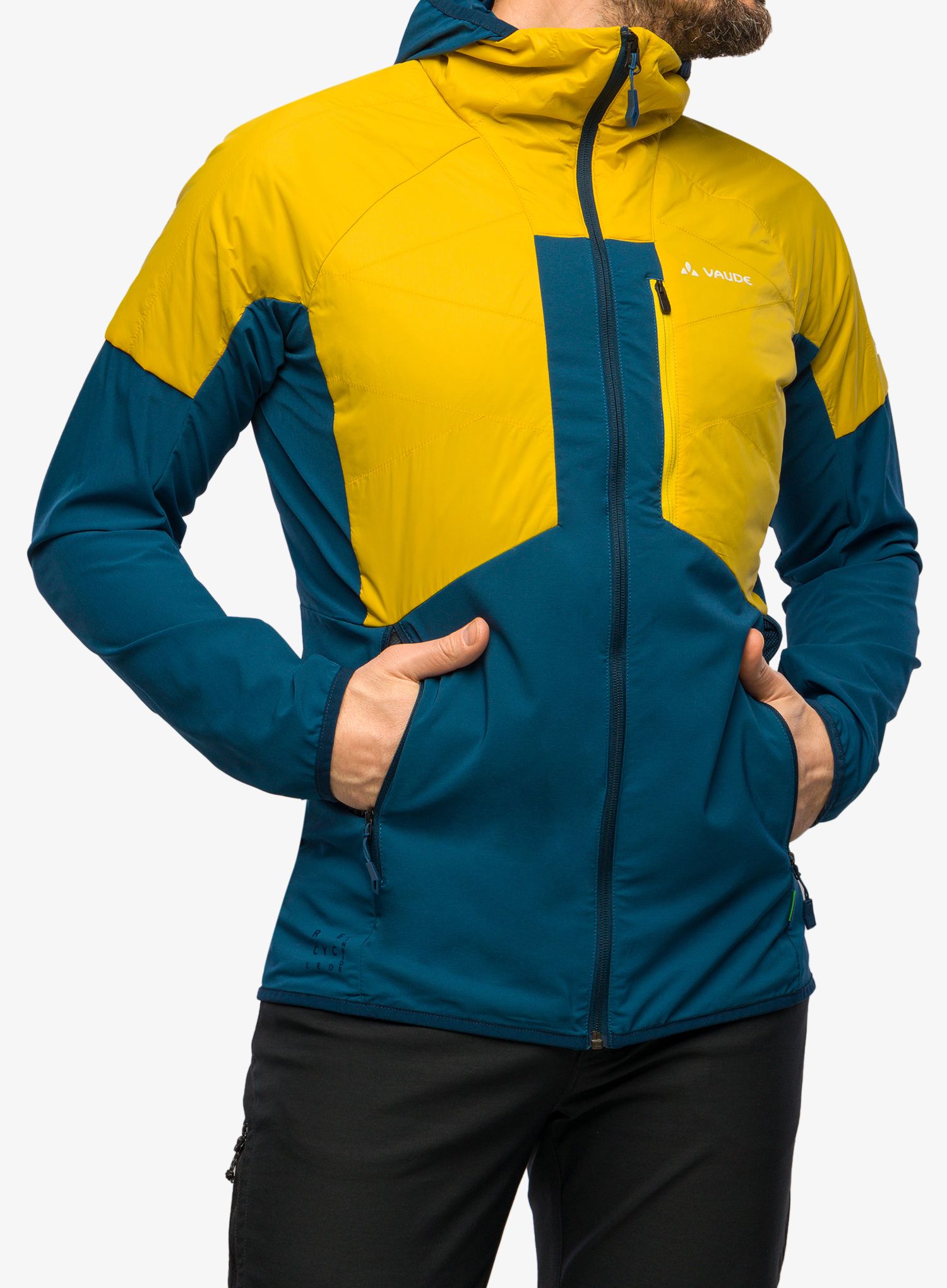 Hybridní bunda Vaude Brenva Jacket - baltic sea