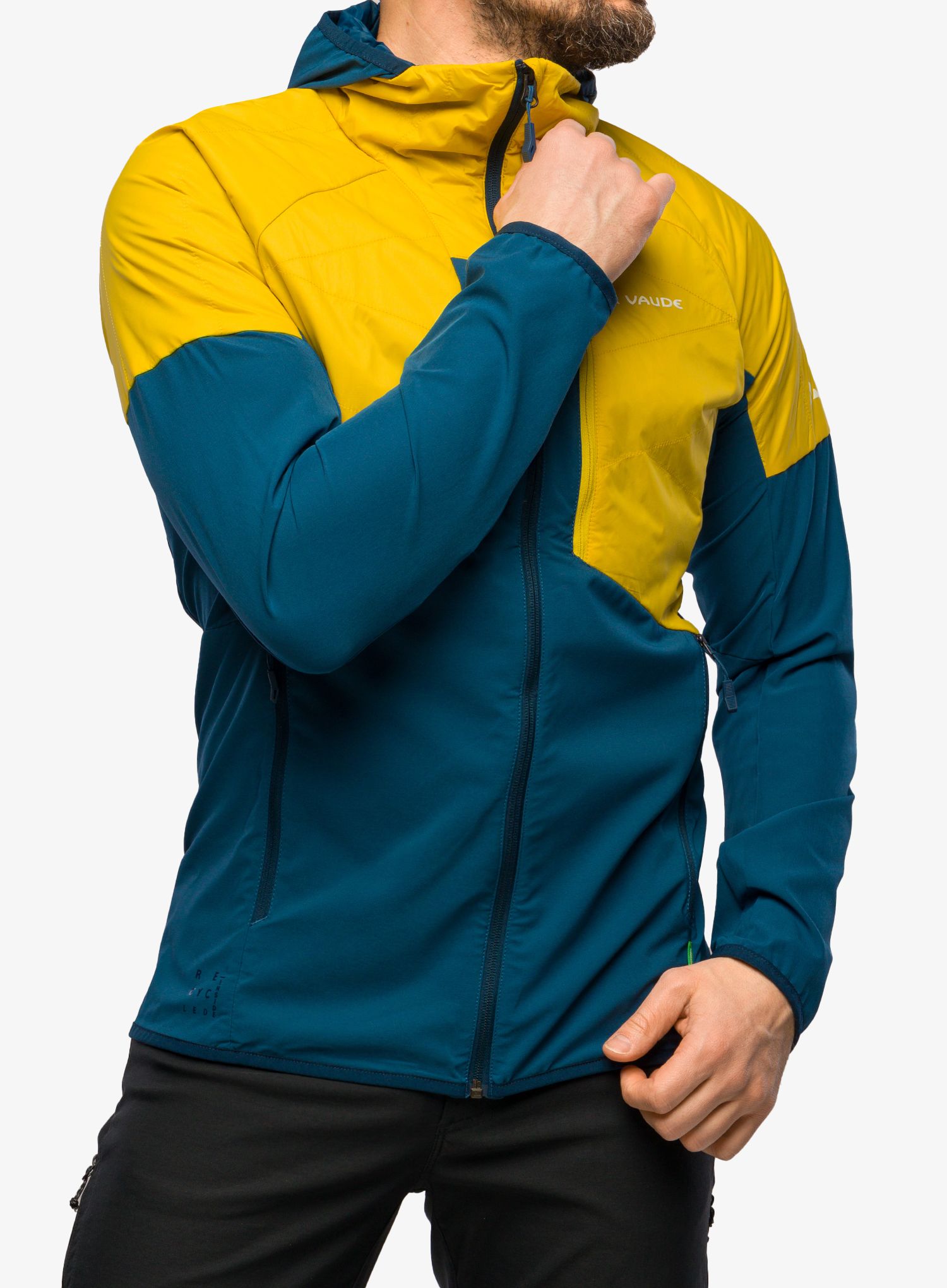 Hybridní bunda Vaude Brenva Jacket - baltic sea