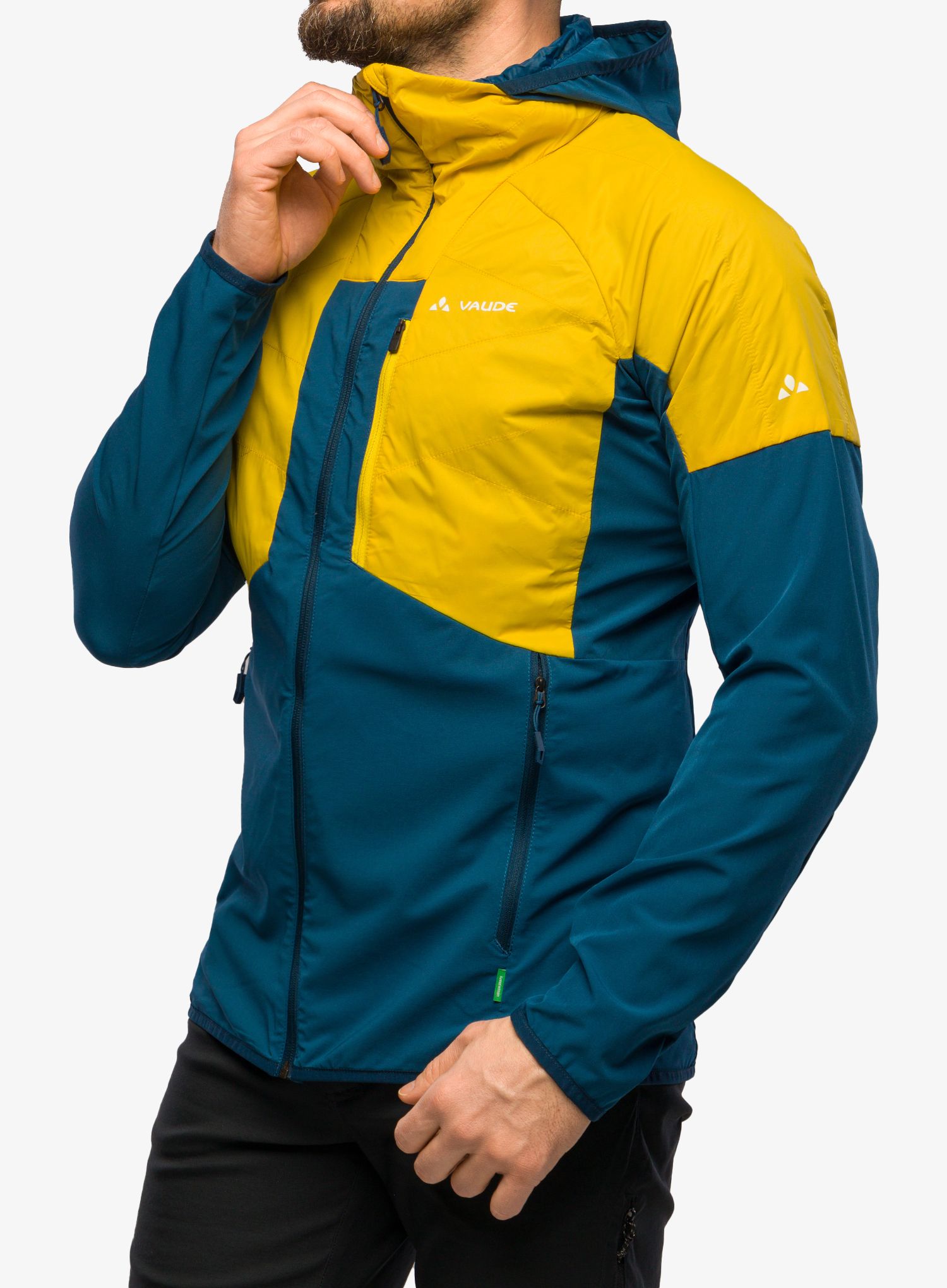 Hybridní bunda Vaude Brenva Jacket - baltic sea