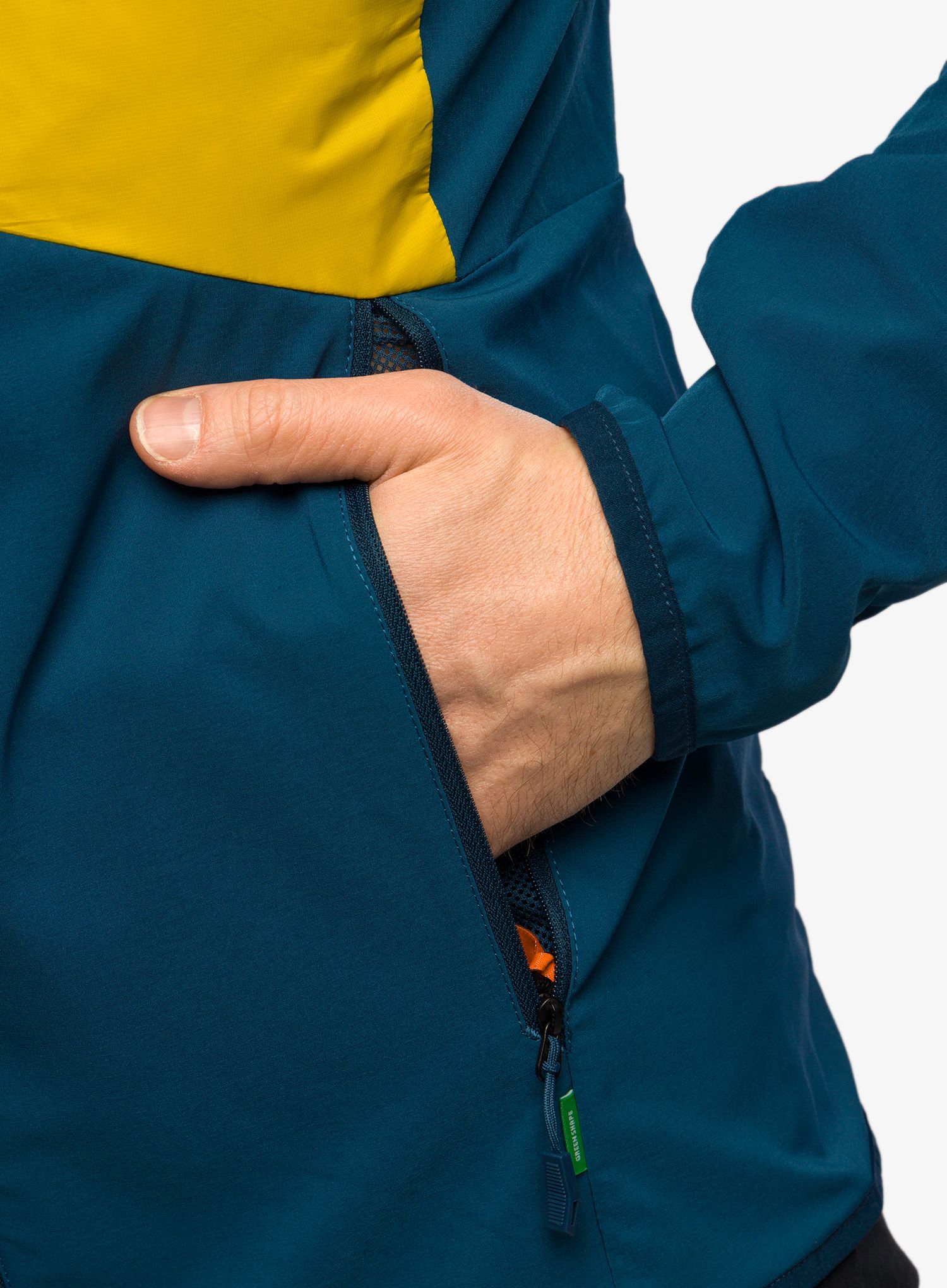 Hybridní bunda Vaude Brenva Jacket - baltic sea