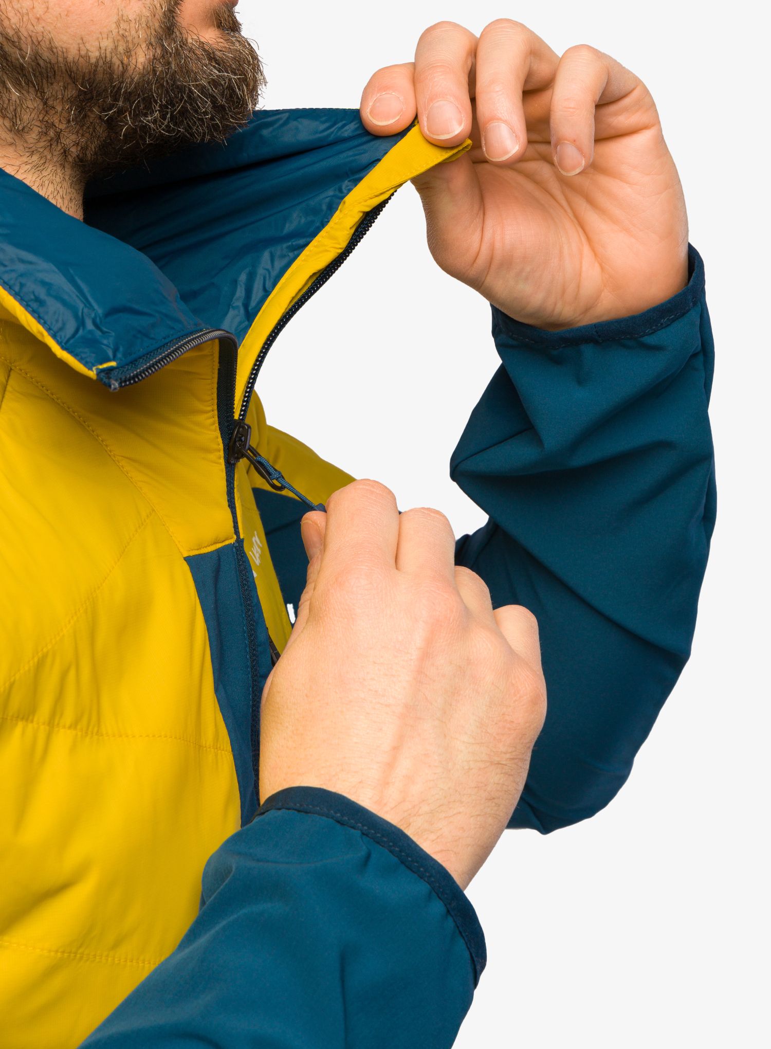 Hybridní bunda Vaude Brenva Jacket - baltic sea