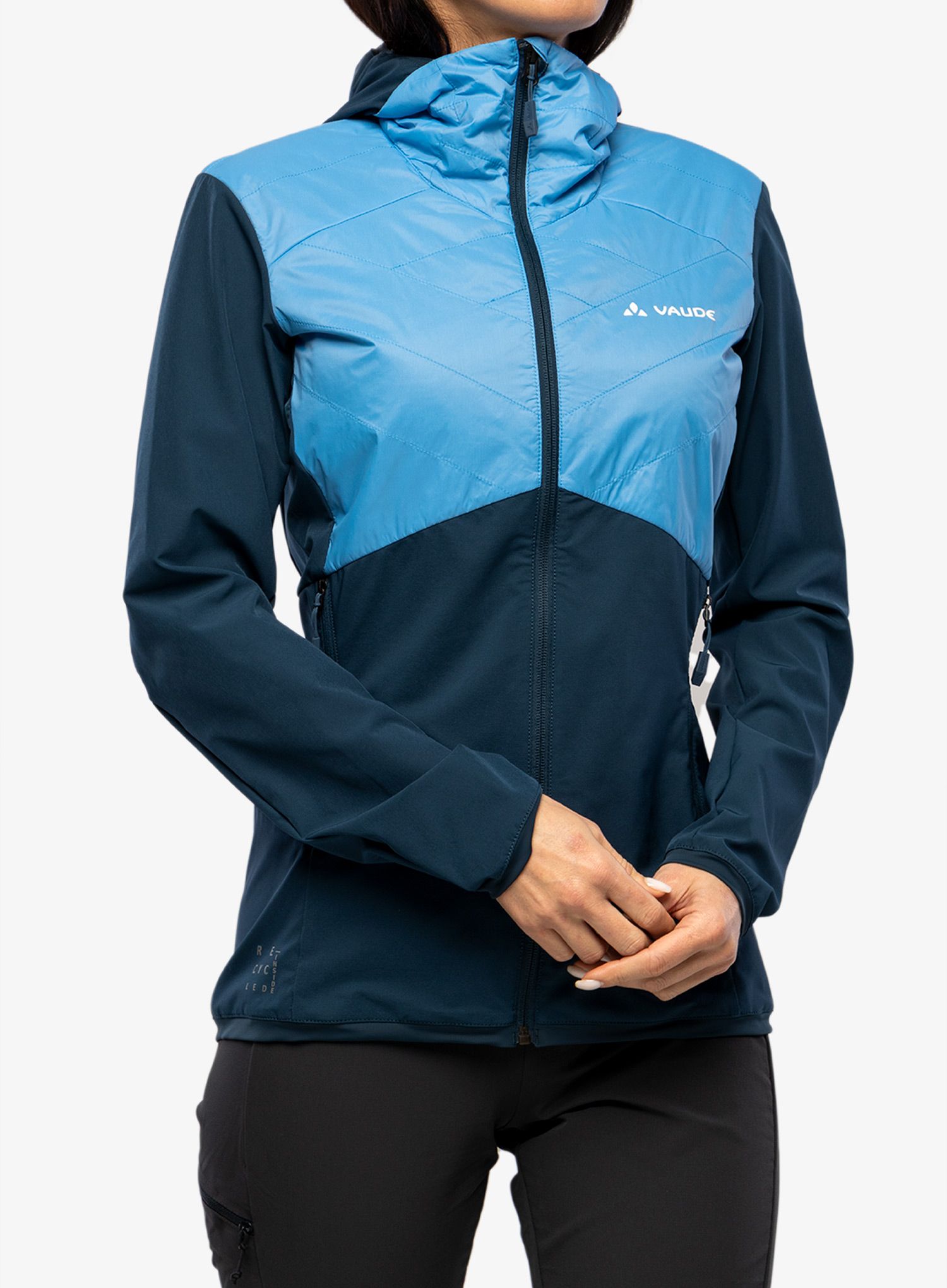 Hybridní bunda dámská Vaude Brenva Jacket - blue jay