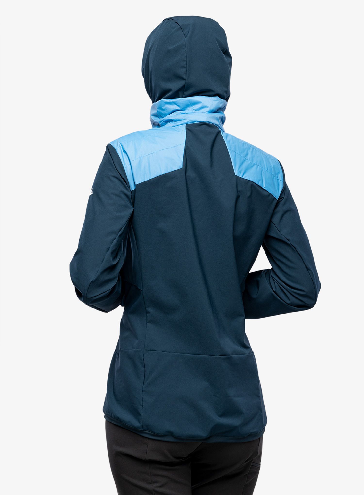 Hybridní bunda dámská Vaude Brenva Jacket - blue jay