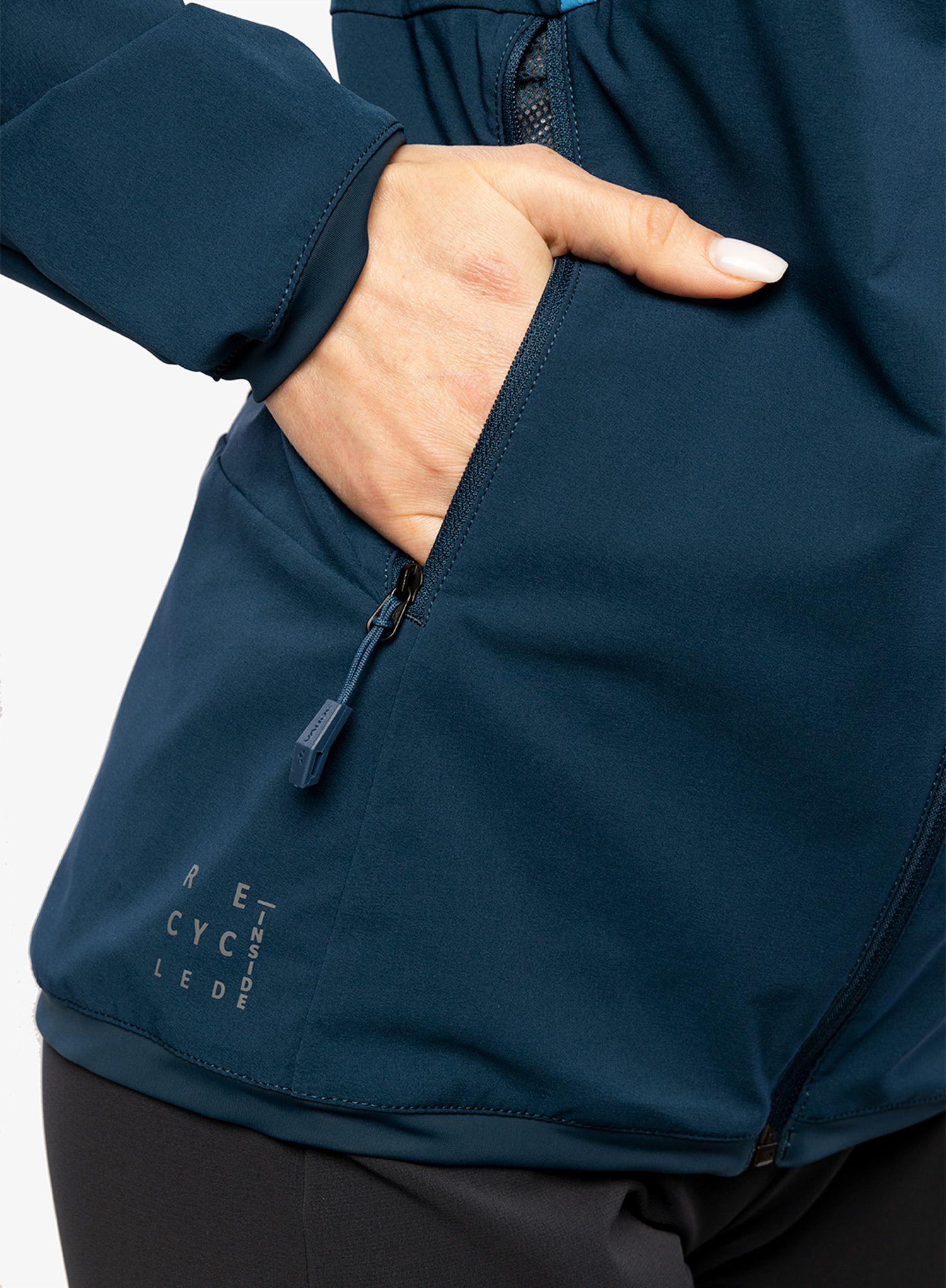 Hybridní bunda dámská Vaude Brenva Jacket - blue jay