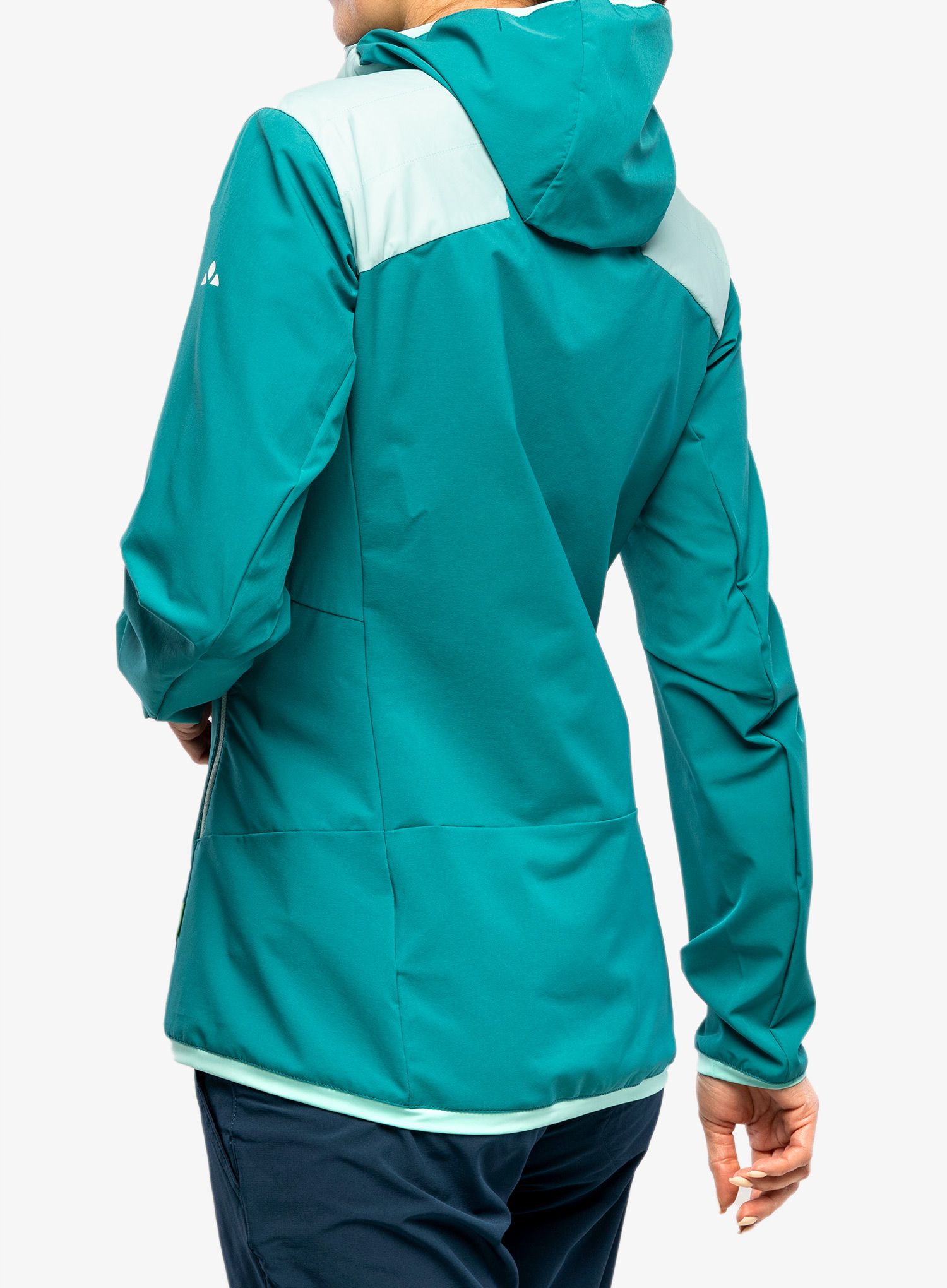Hybridní bunda dámská Vaude Brenva Jacket - glacier