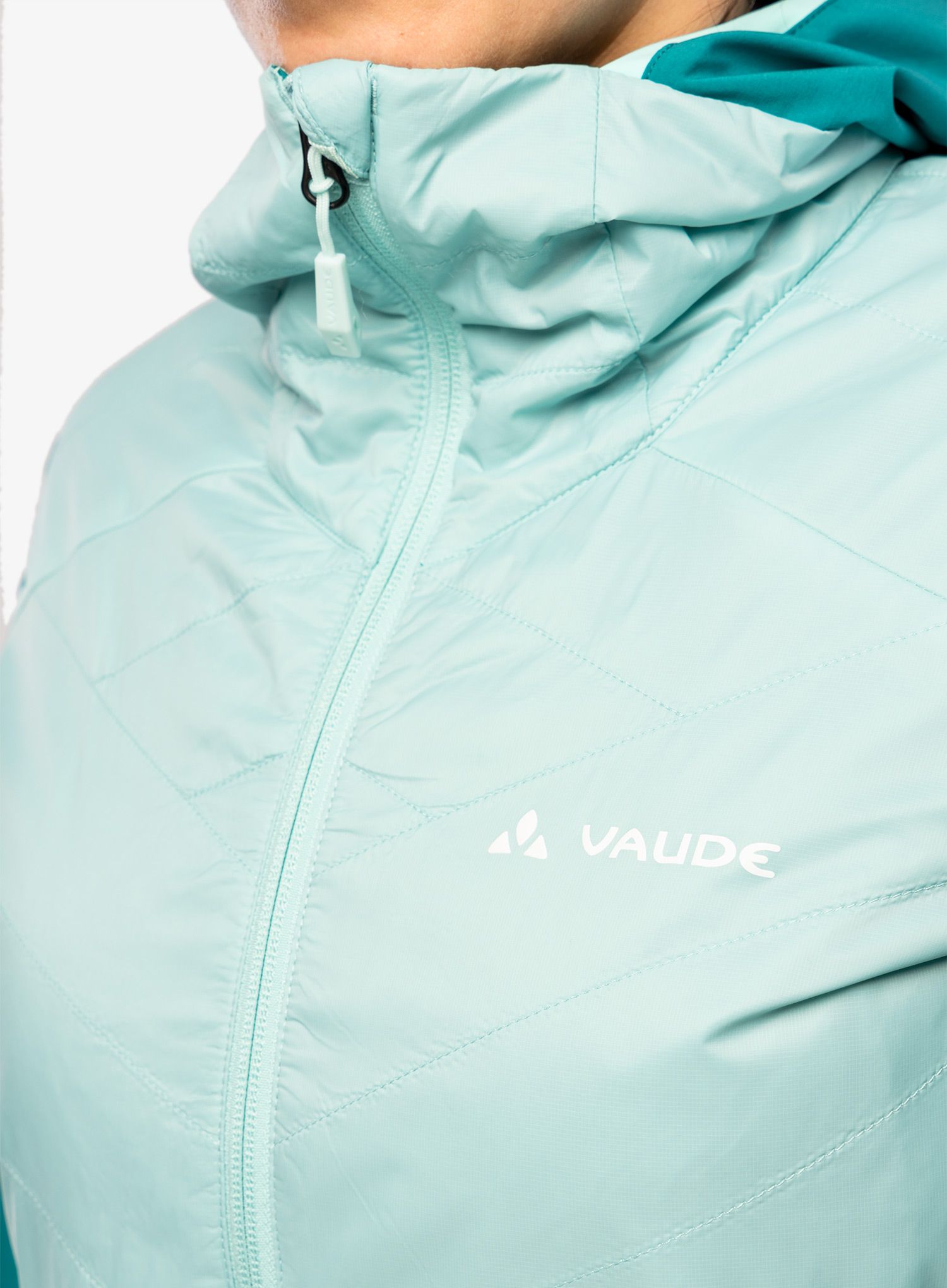 Hybridní bunda dámská Vaude Brenva Jacket - glacier
