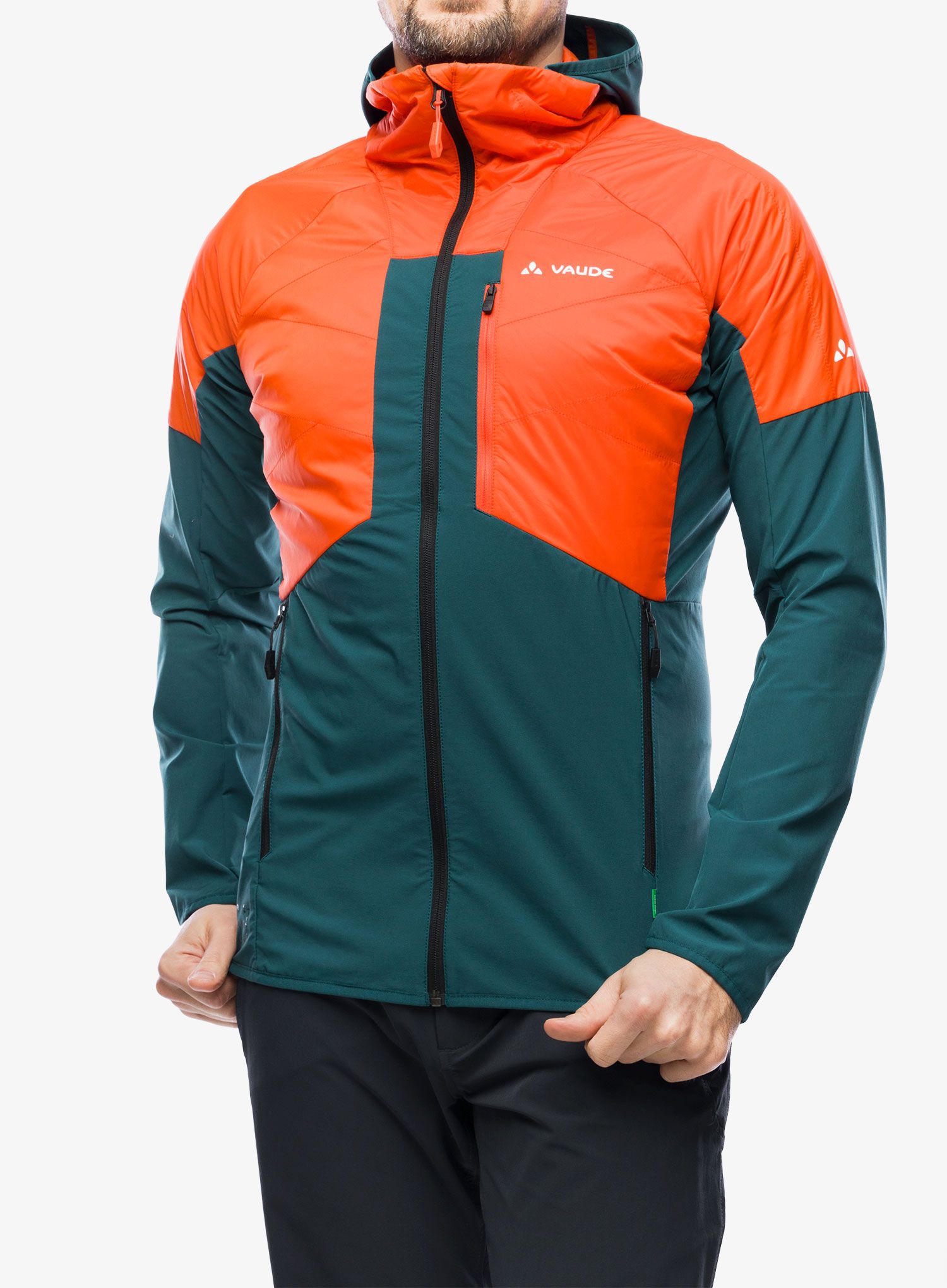 Hybridní bunda Vaude Brenva Jacket - mallard green