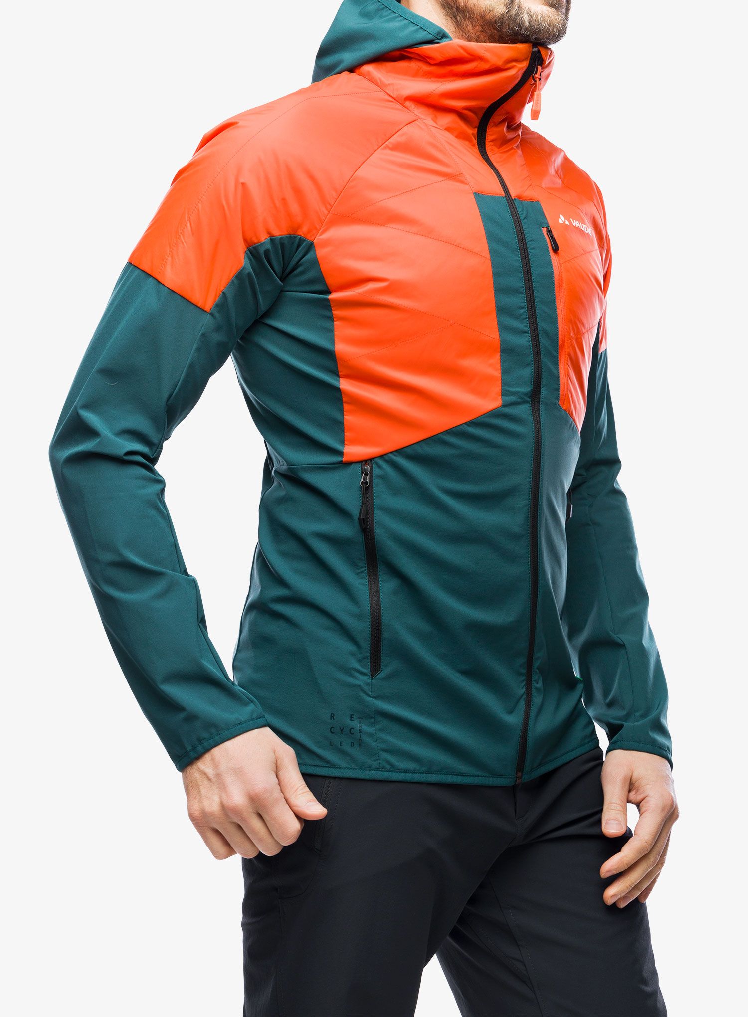 Hybridní bunda Vaude Brenva Jacket - mallard green