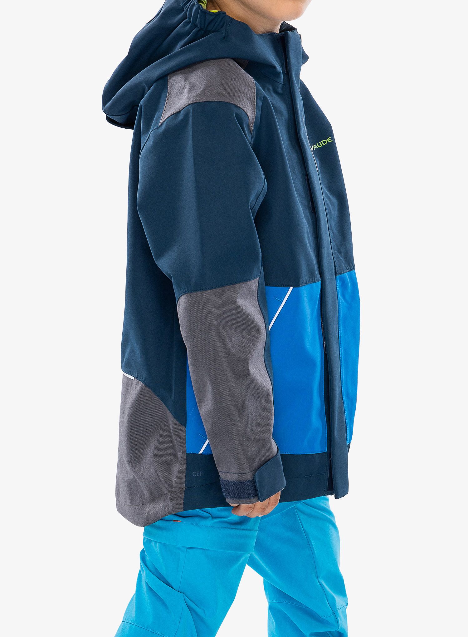 Dětská bunda Vaude Caprea 2L Jacket - dark sea/green